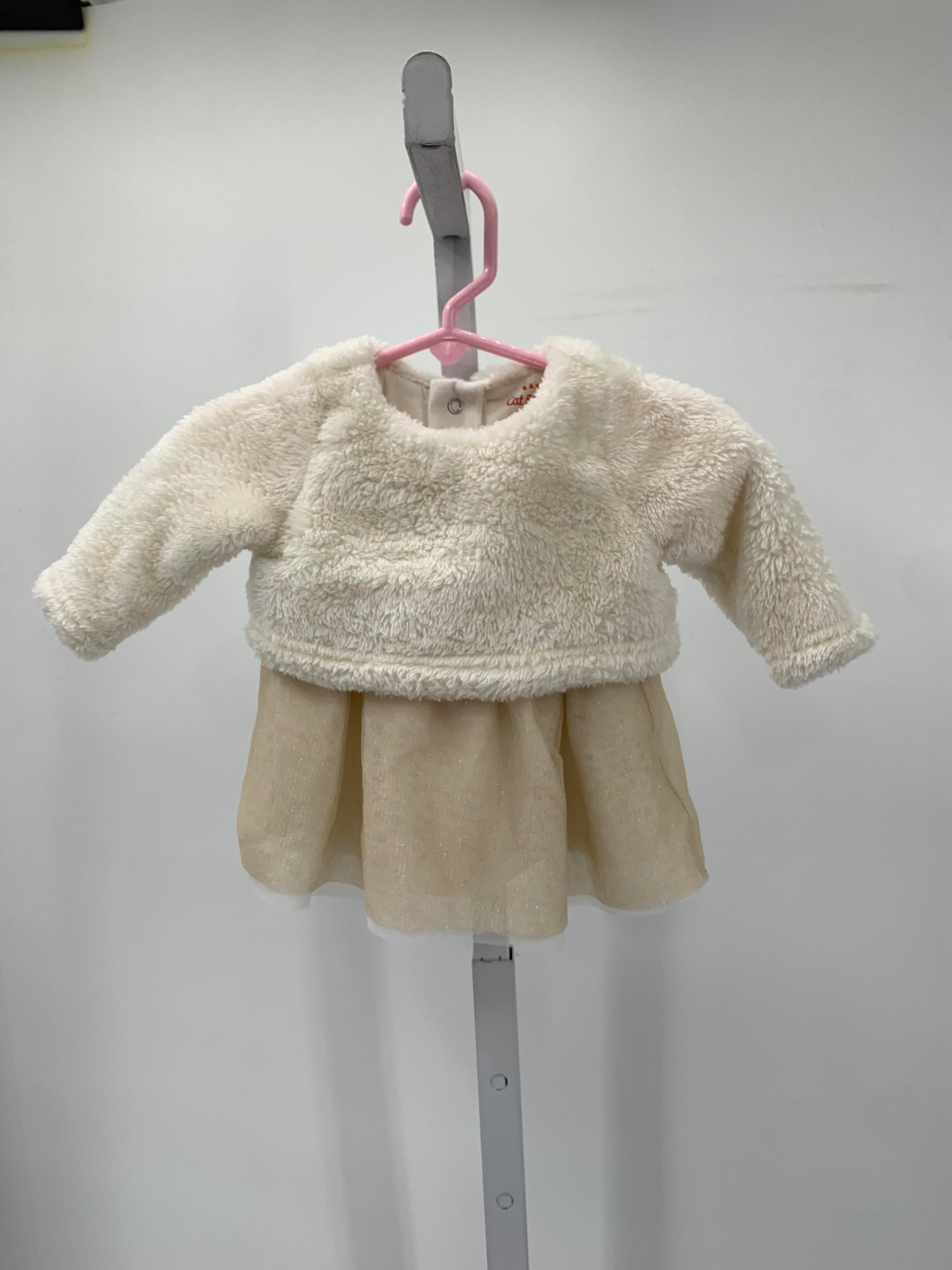 Cat & Jack Size 0-3 months Girls Long Sleeve Dress