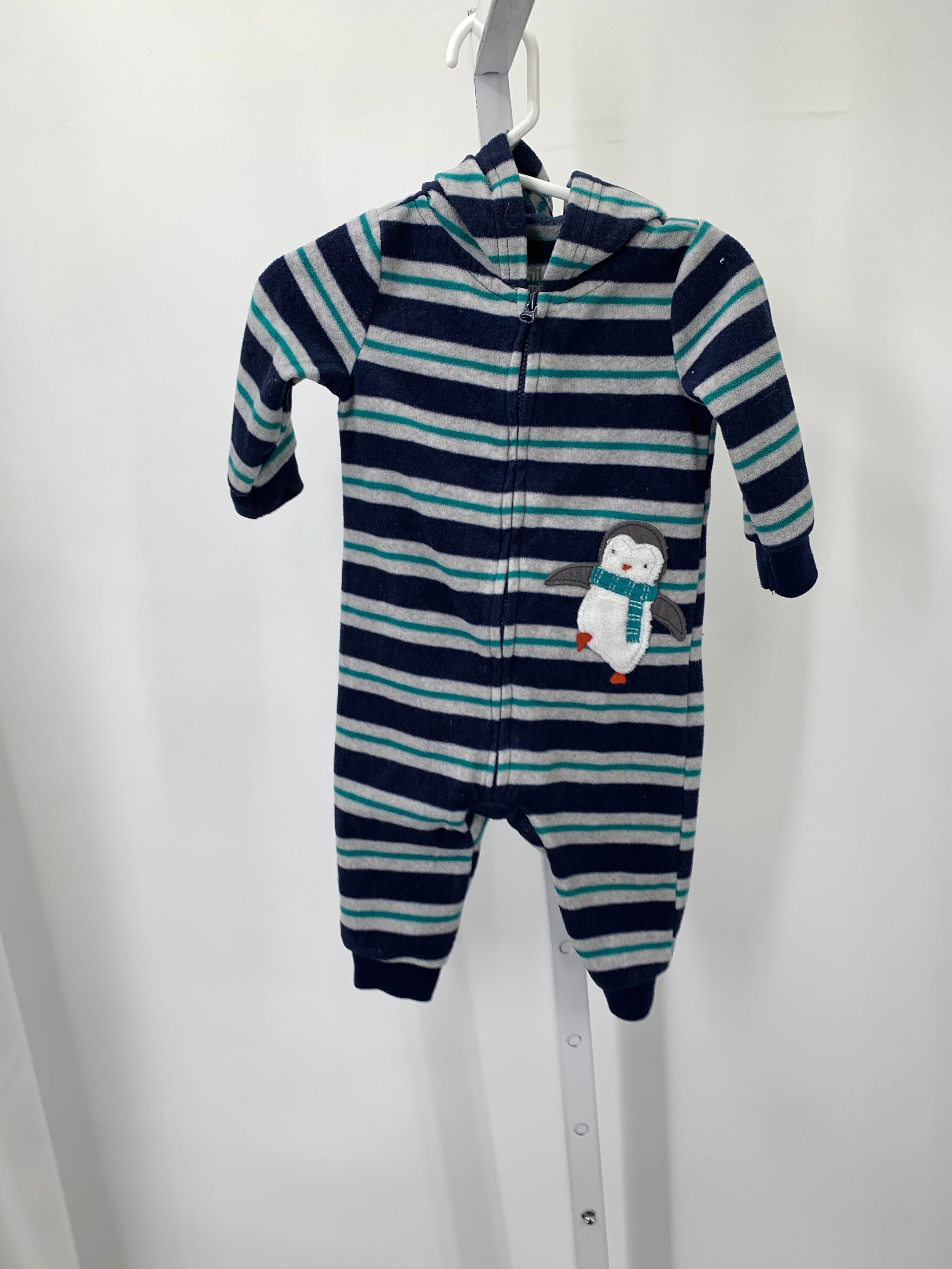 GREY GREEN STRIPES HOODED