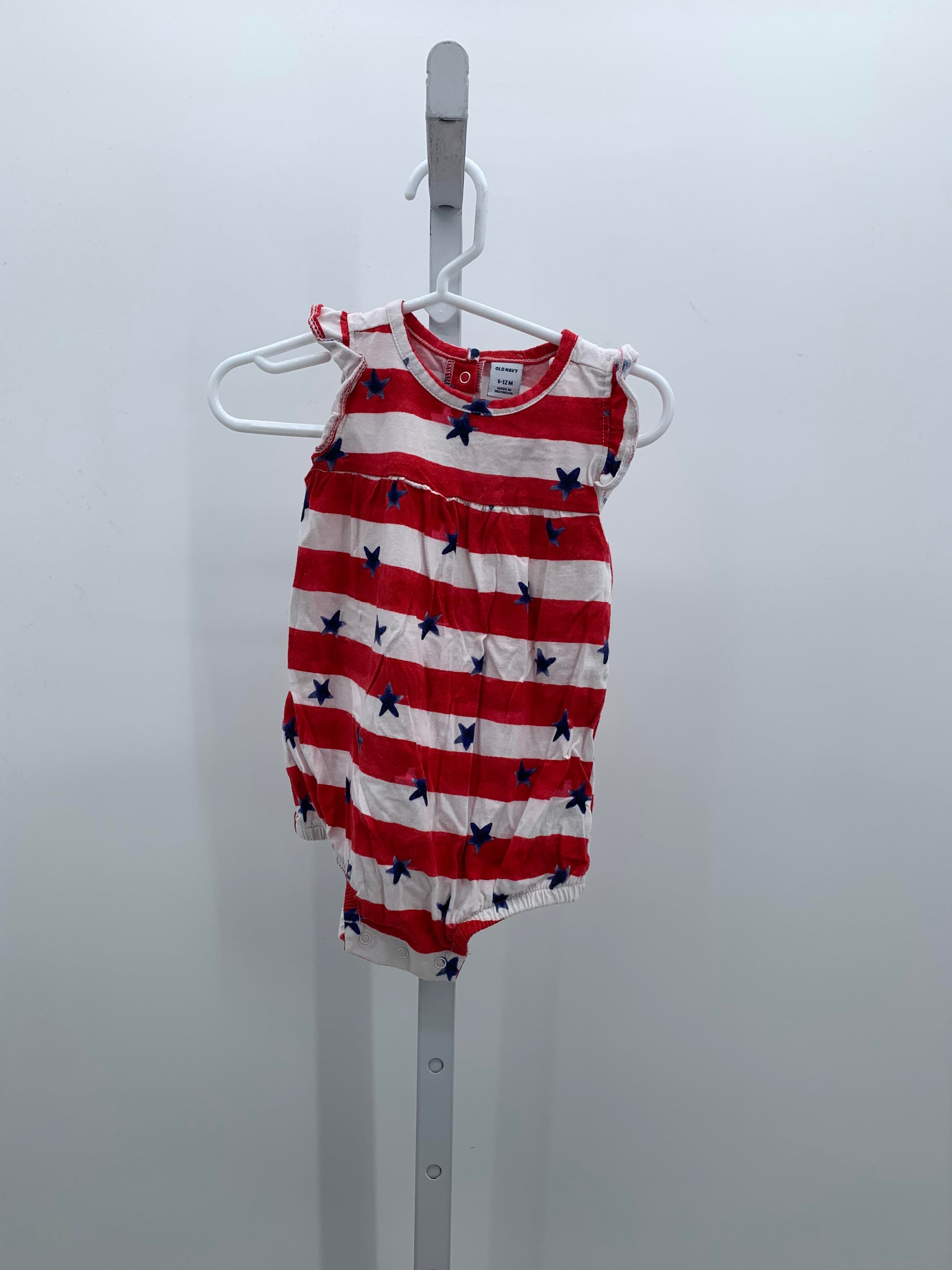 Old Navy Size 6-12 mon Girls Sleeveless Romper