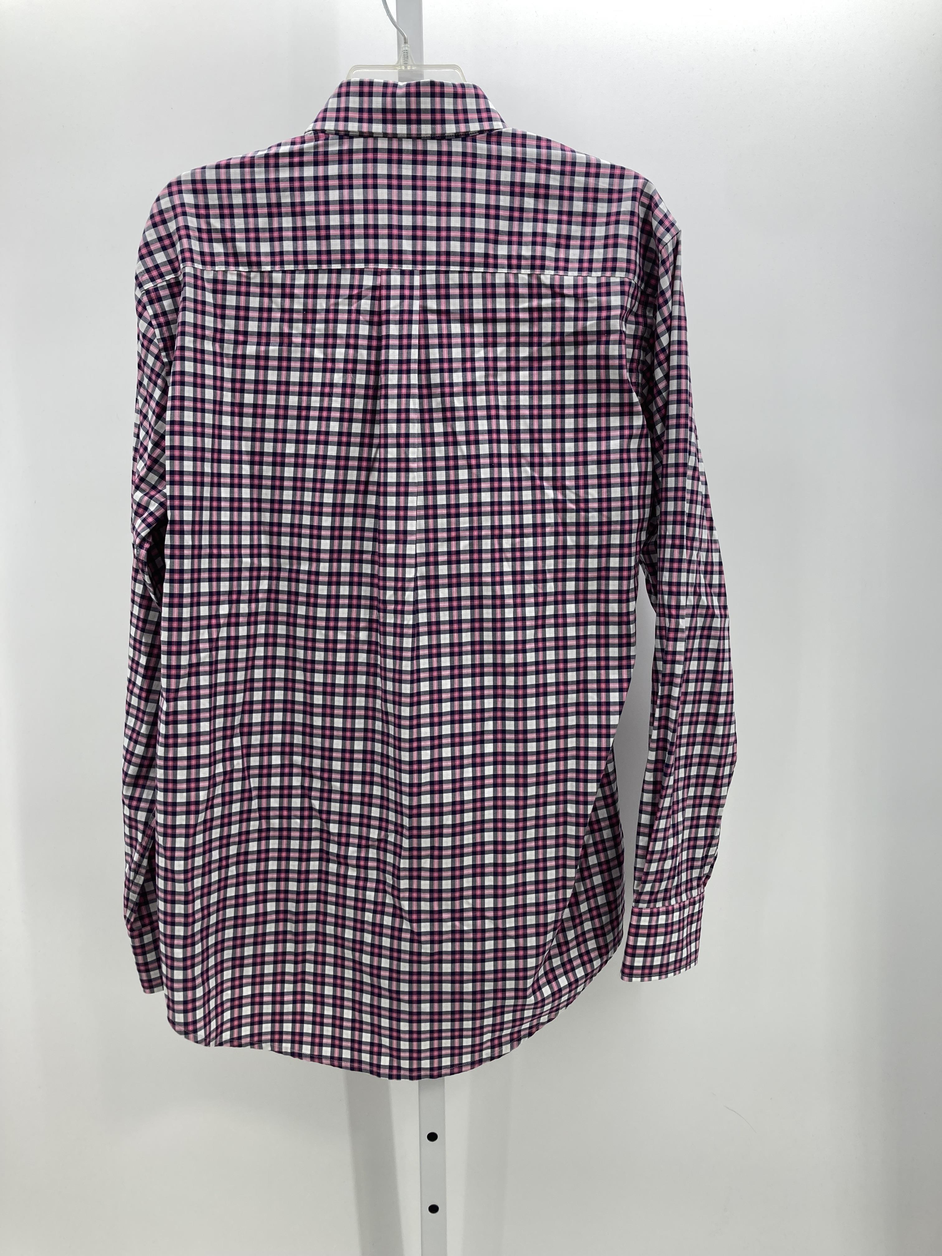NEW PINK WHITE PLAID