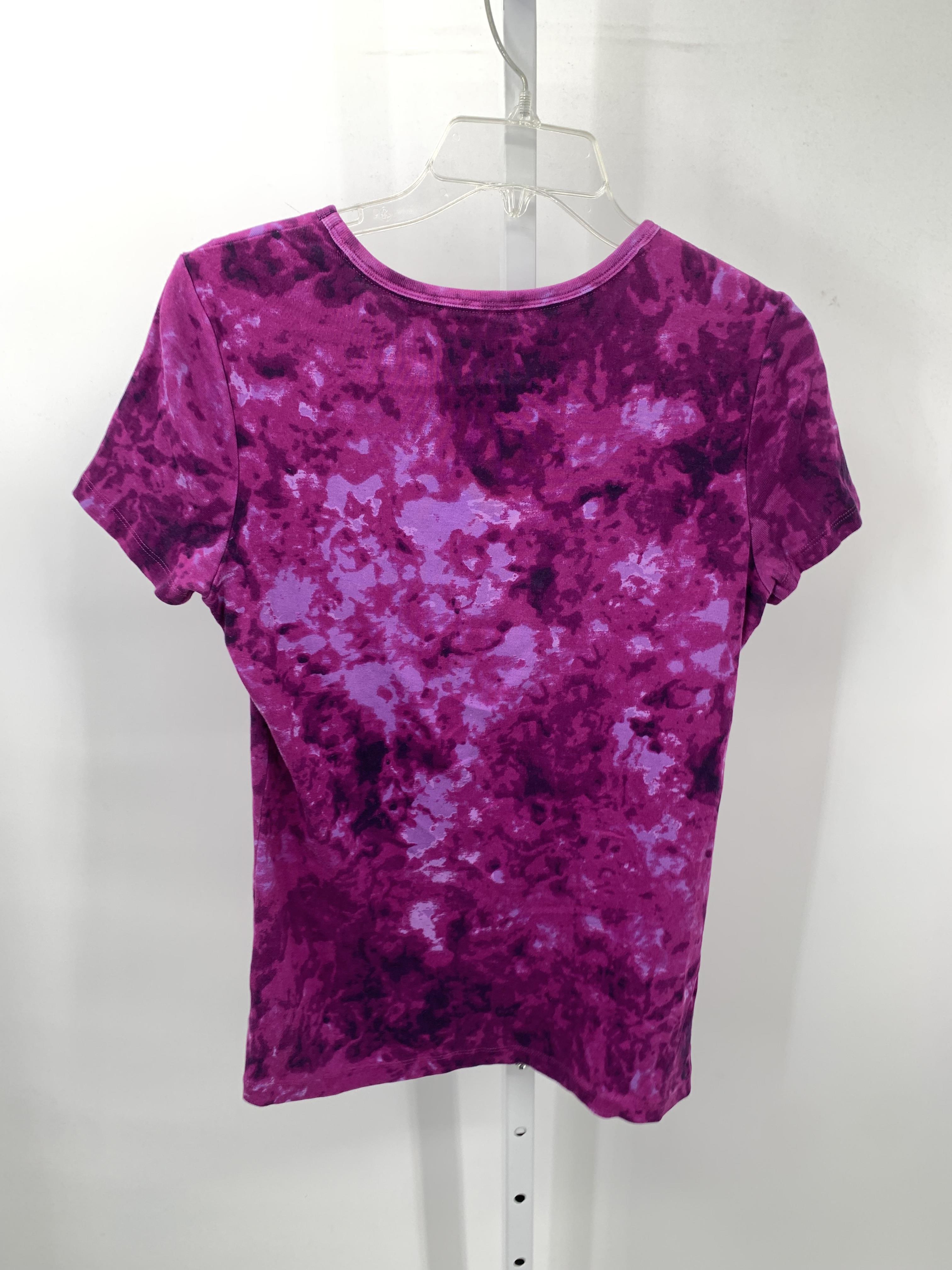 Lands End Size Small Misses Short Sleeve Shirt