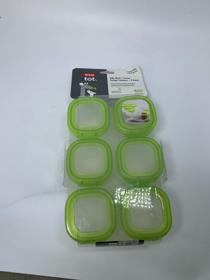 NIP 6 FREEZER BABY BLOCKS.