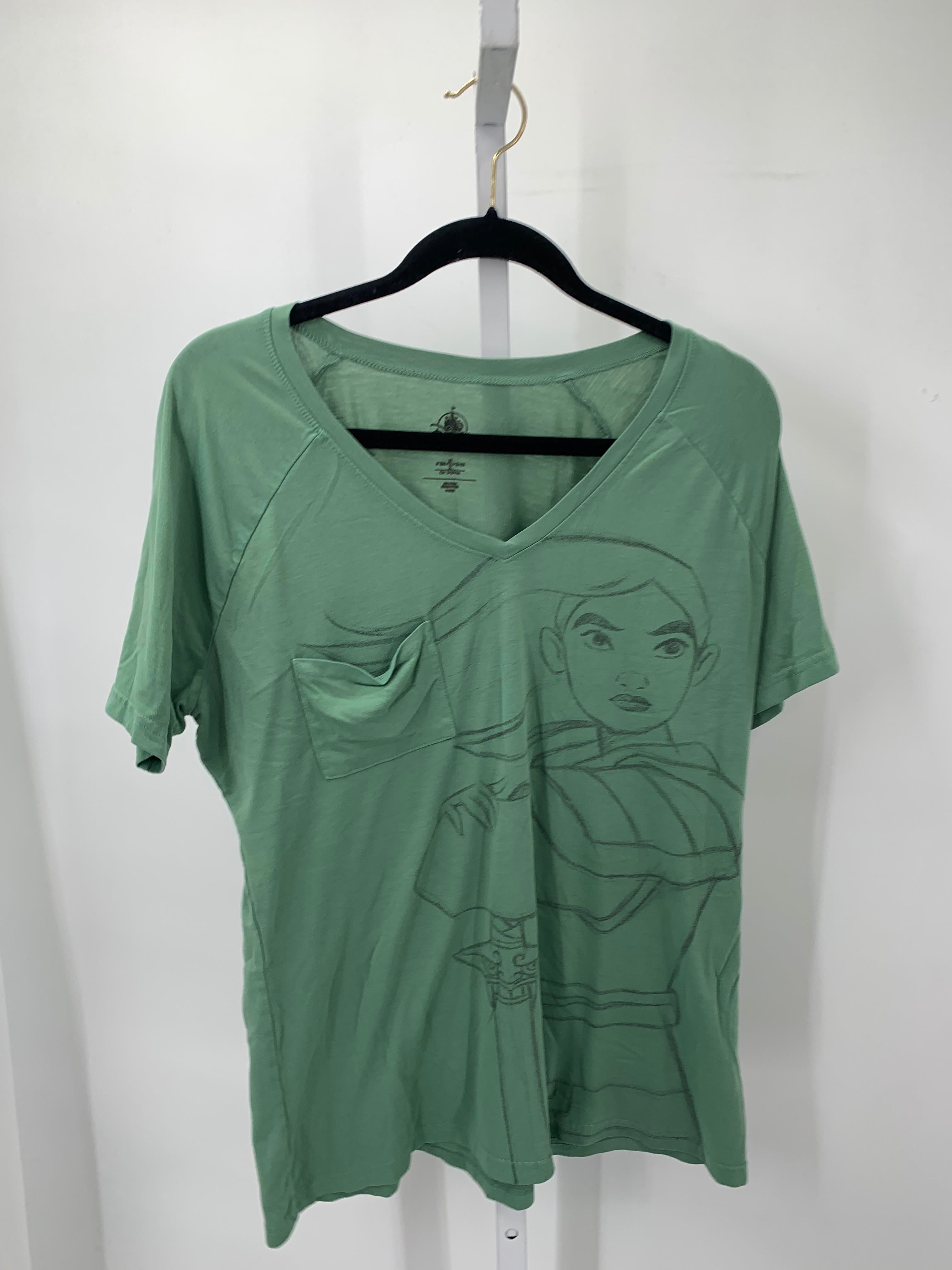 Disney Store Size Medium Misses Short Sleeve Shirt