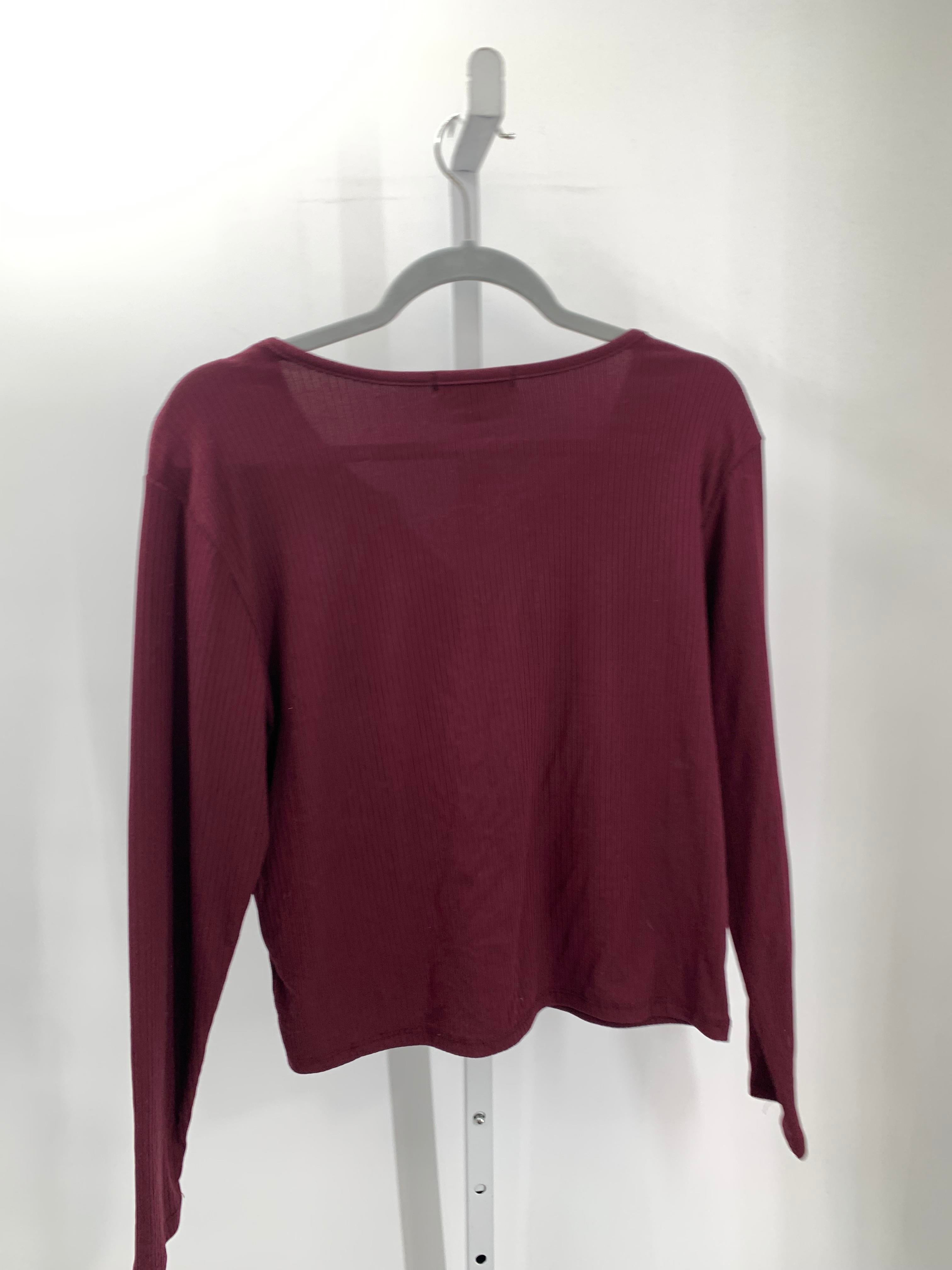 YMI Size Extra Large Juniors Long Sleeve Shirt