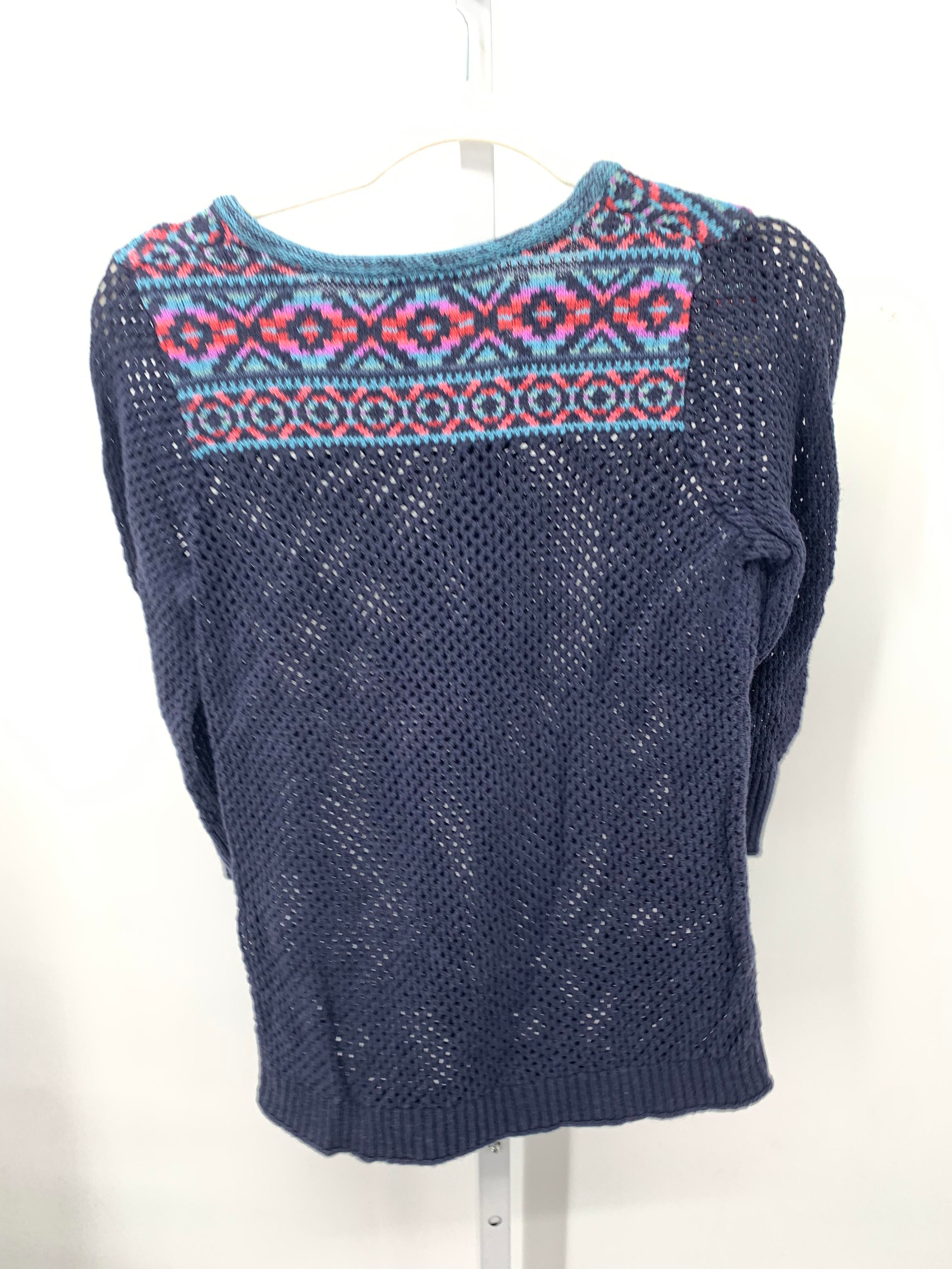 Eddie Bauer Size Medium Misses 3/4 Sleeve Sweater