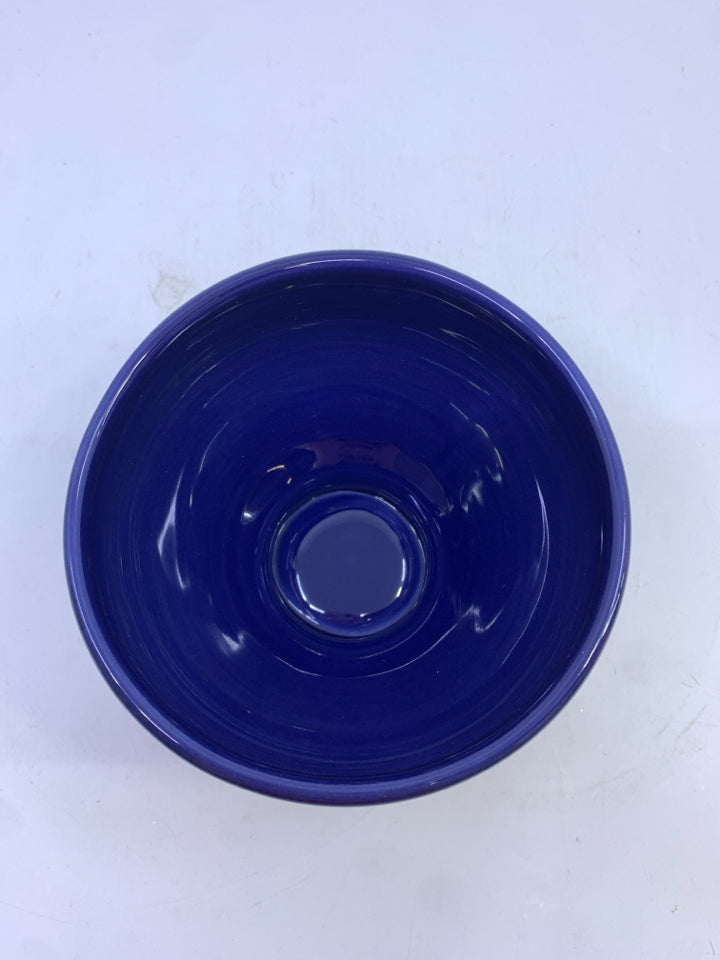 COBALT BLUE CERAMIC URN STYLE BOWL-WILLIAM SONOMA.