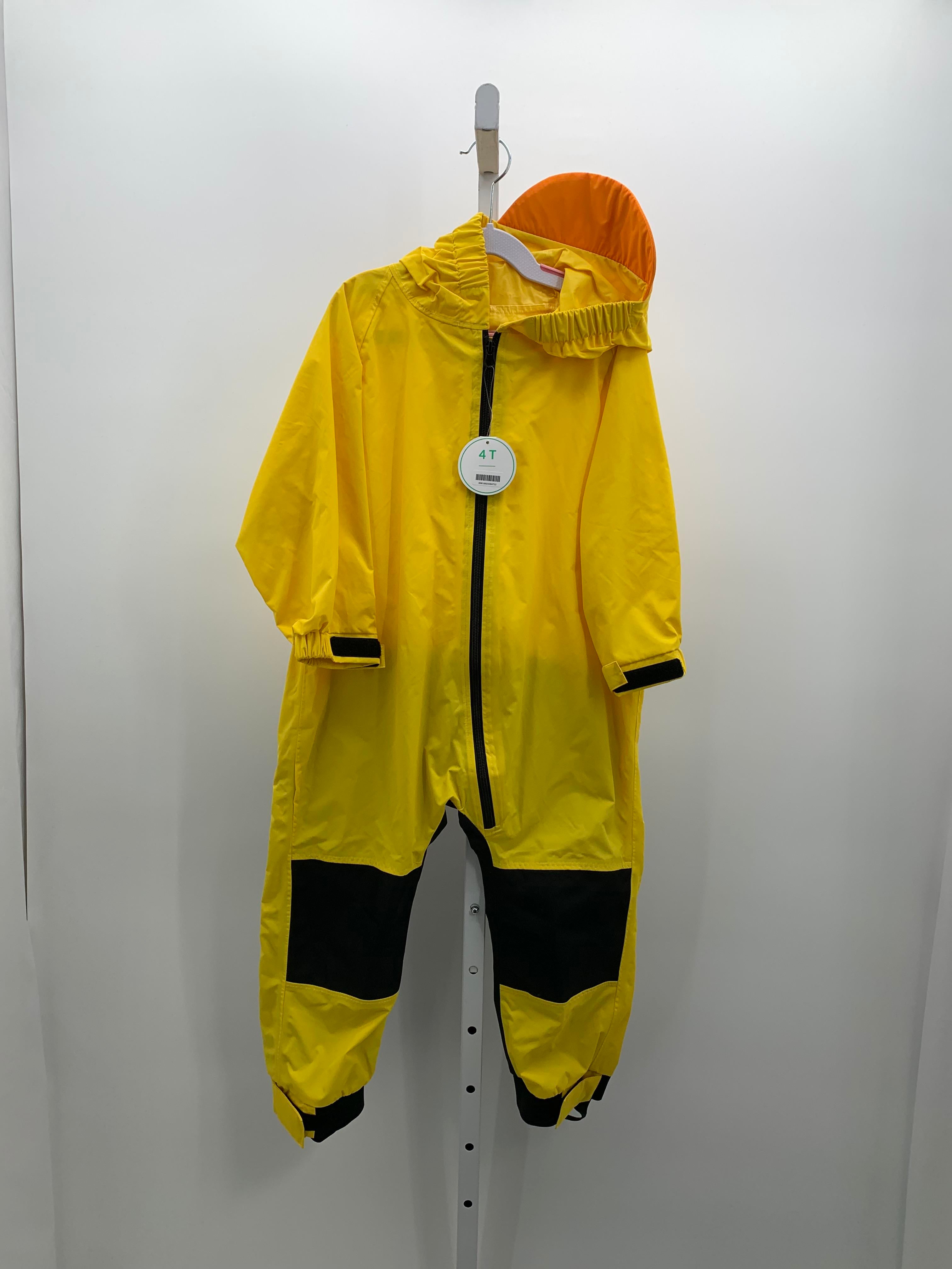 HOODED DUCK ZIP RAIN SUIT.