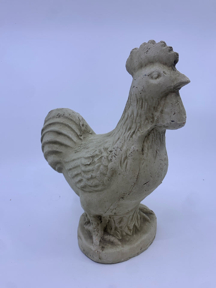 HEAVY STONE GARDEN HEN.
