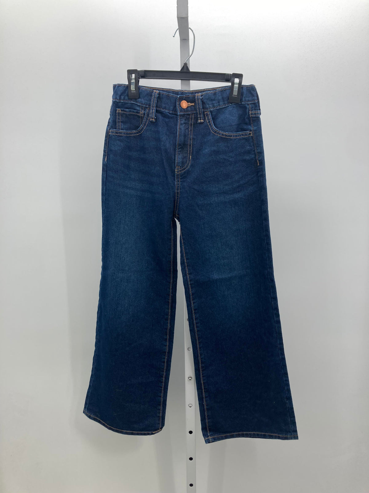 ADJ WAIST HIGH RISE BAGGY WIDE LEG