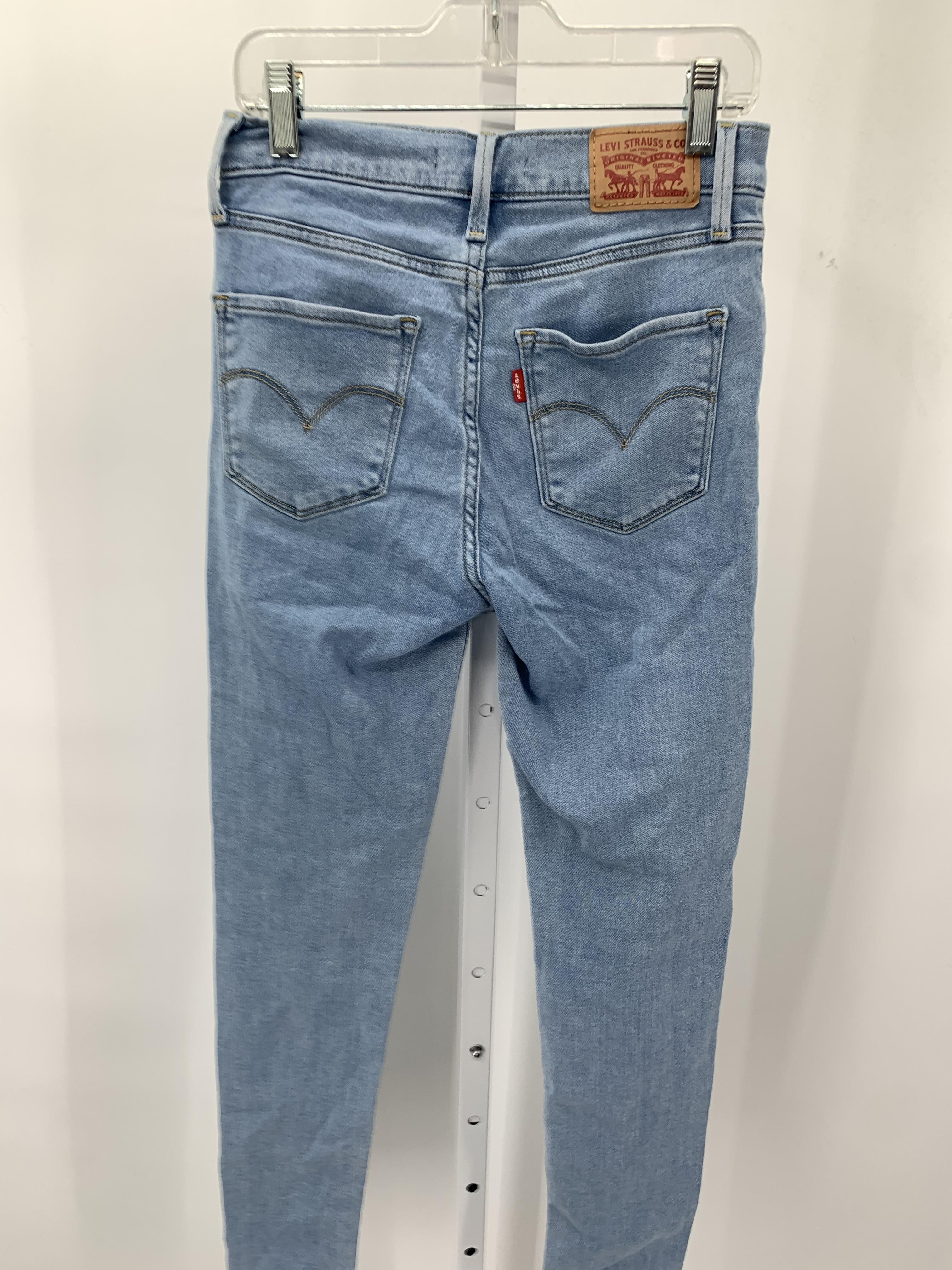 Levis Size 0 Misses Jeans