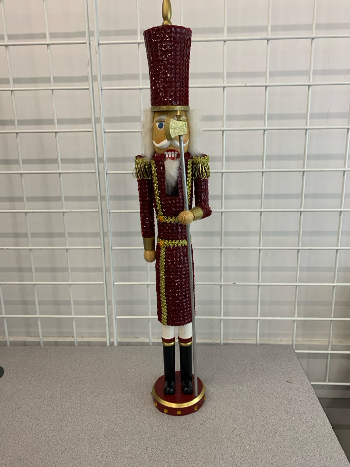 JEWEL WOODEN NUTCRACKER.