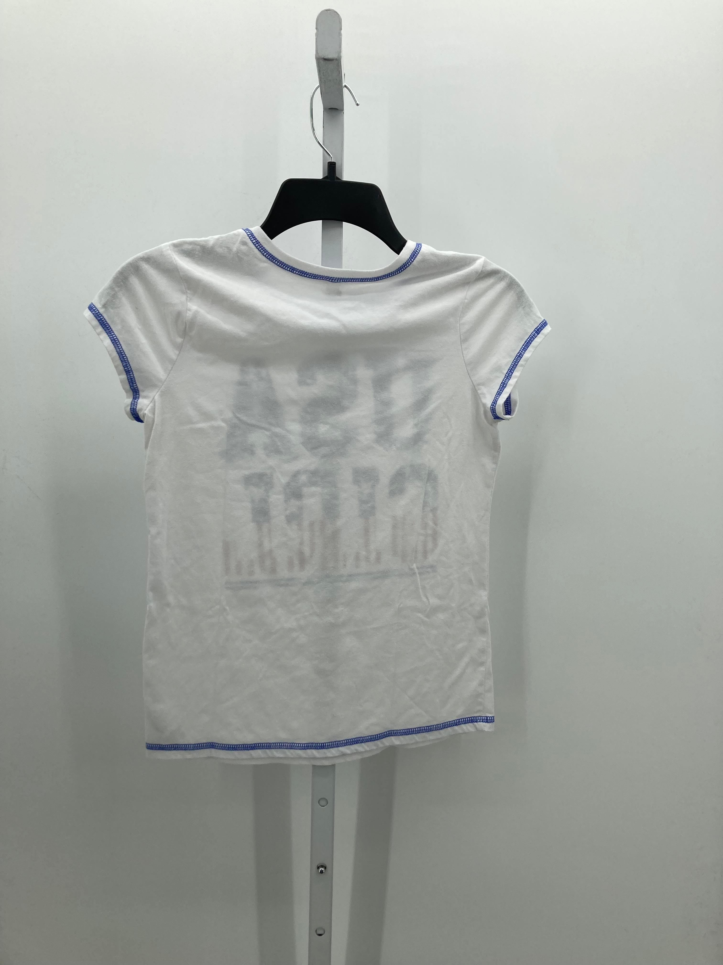 Beautees Size 14-16 Girls Short Sleeve Shirt