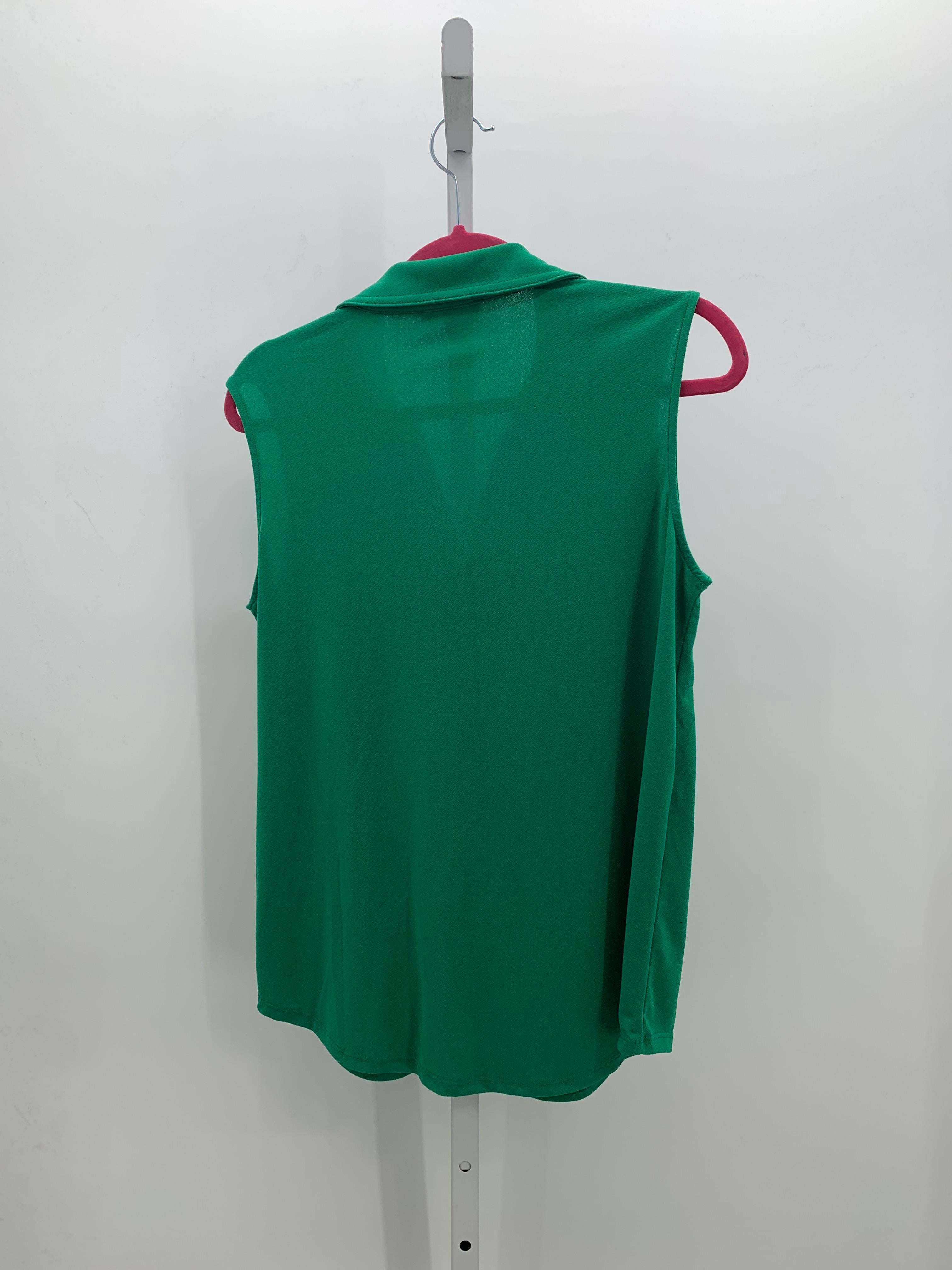 Adrianna Papell Size Medium Misses Sleeveless Shirt