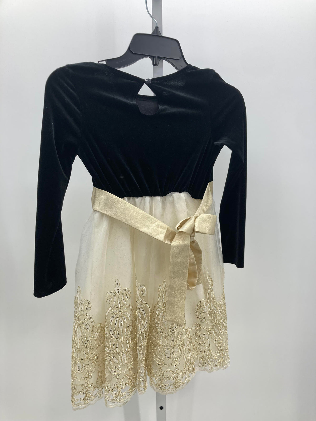 Rare Editions Size 8 Girls Long Sleeve Dress
