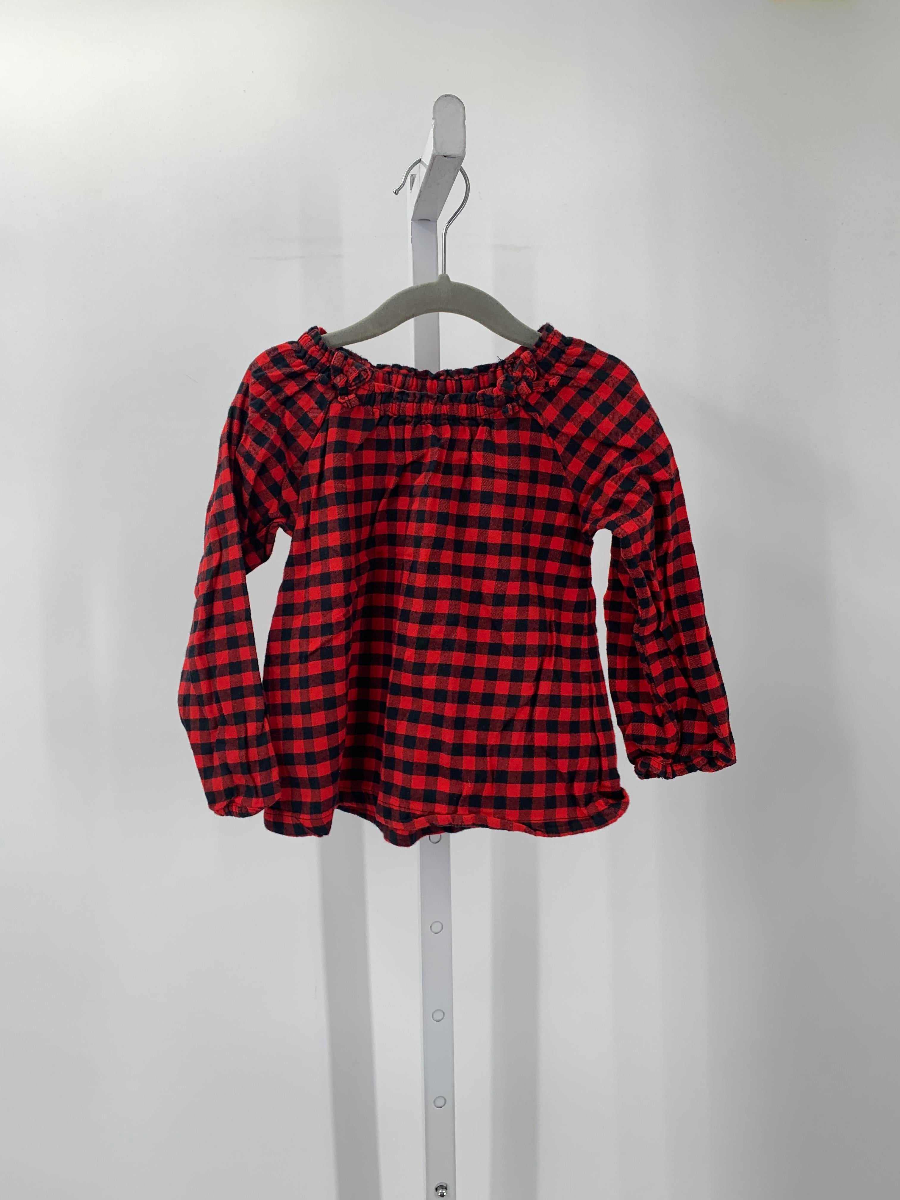 Carters Size 3T Girls Long Sleeve Shirt