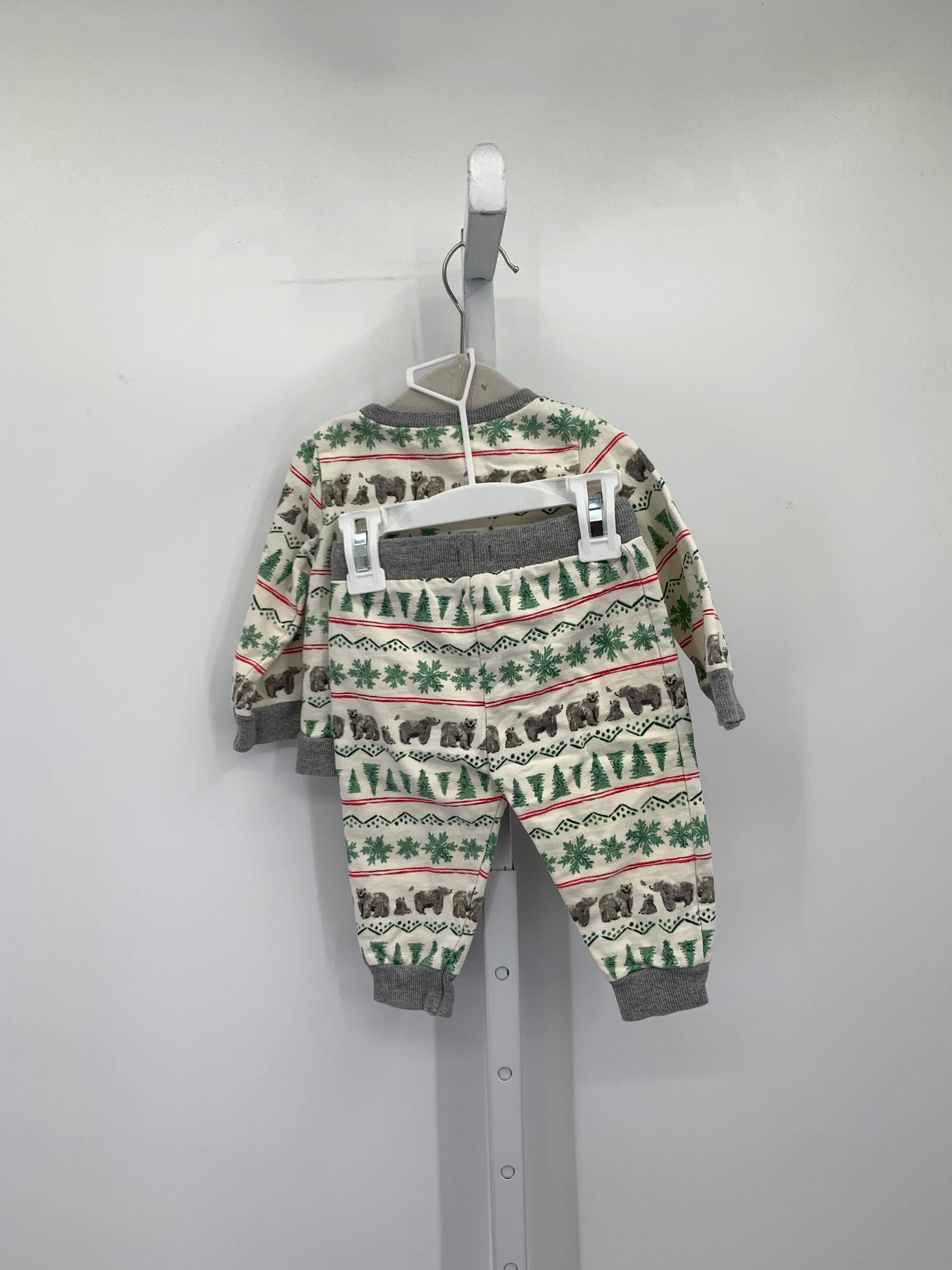 BEARS TREES KNIT SHIRT AND PANTS