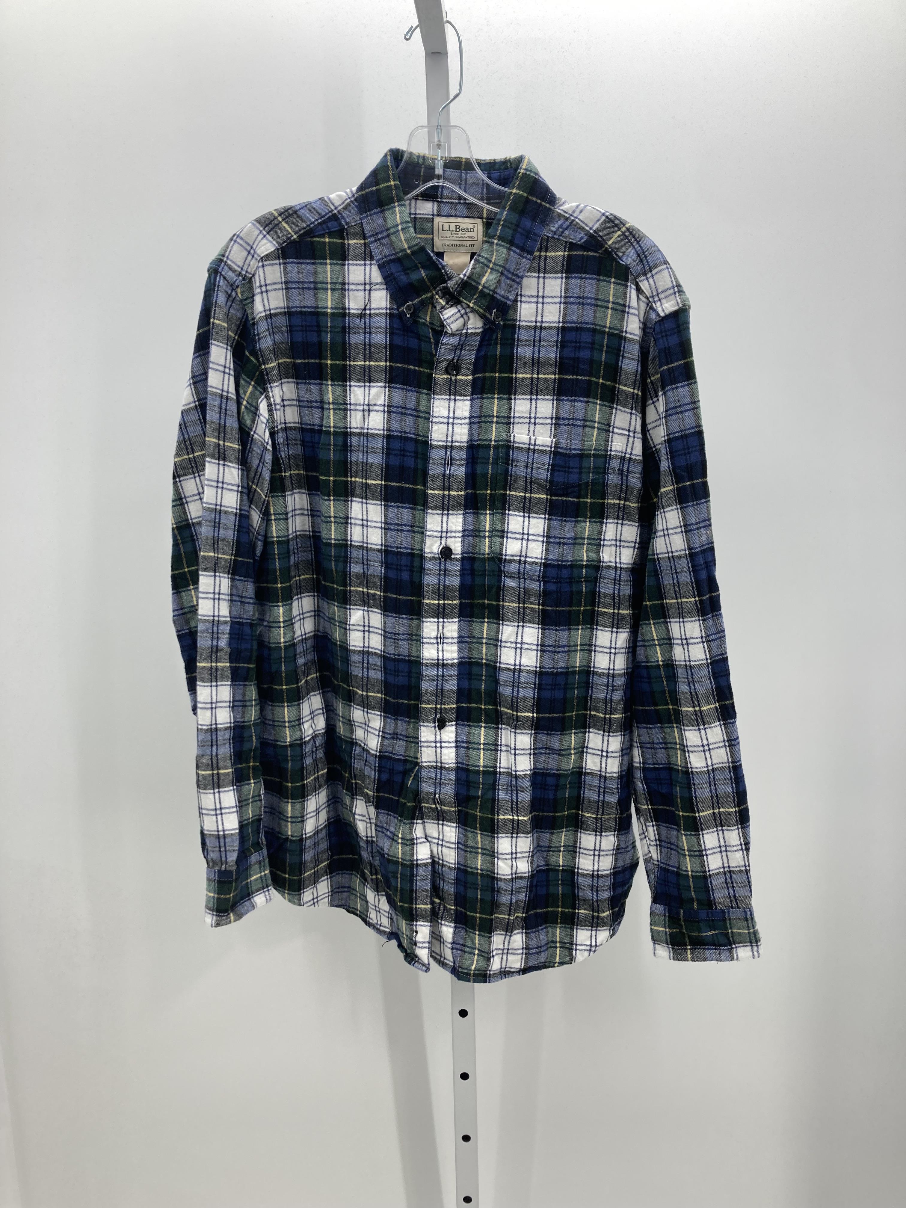GREEN WHITE PLAID