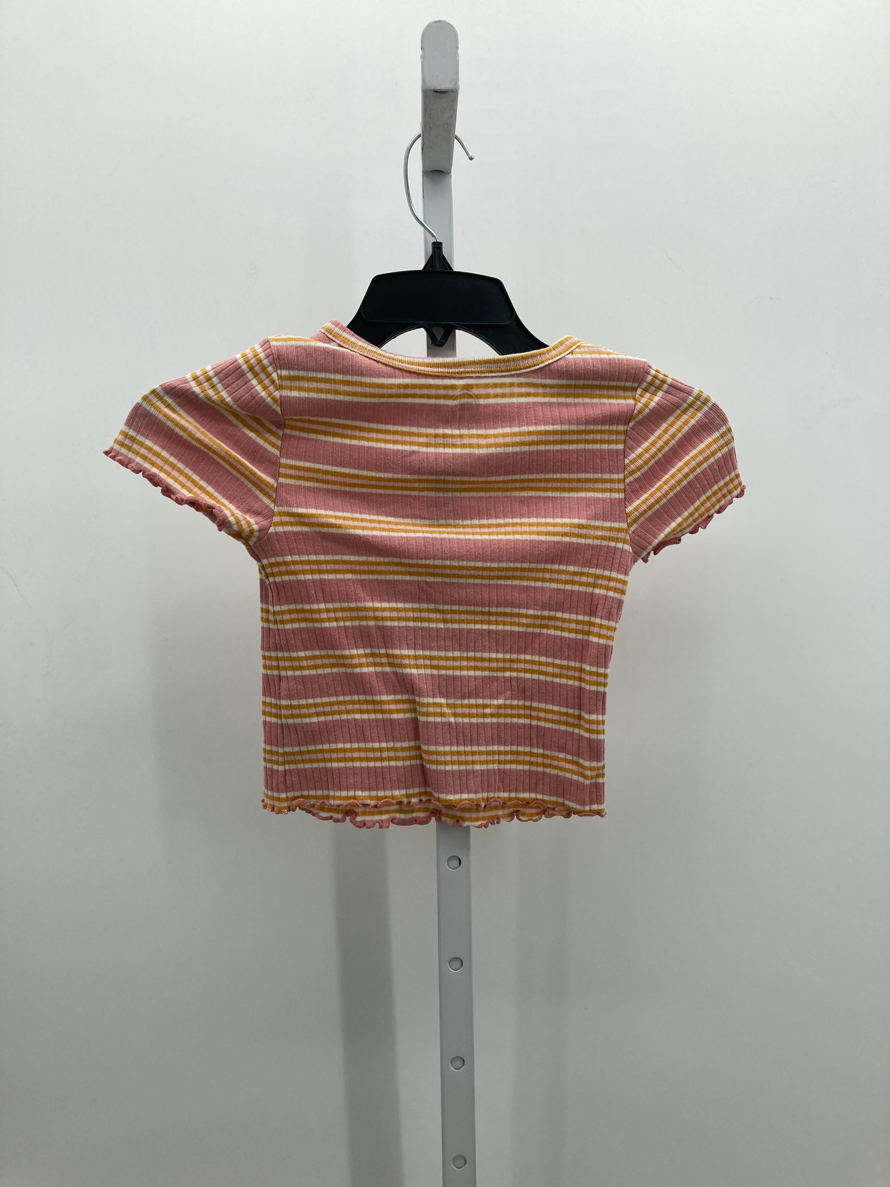 Wonder Nation Size 7-8 Girls Short Sleeve Shirt