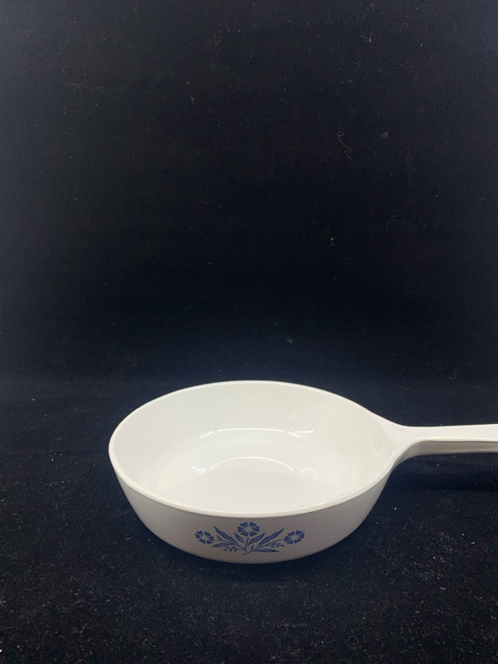 VTG BLUE CORNFLOWER CORNING WARE SKILLET.