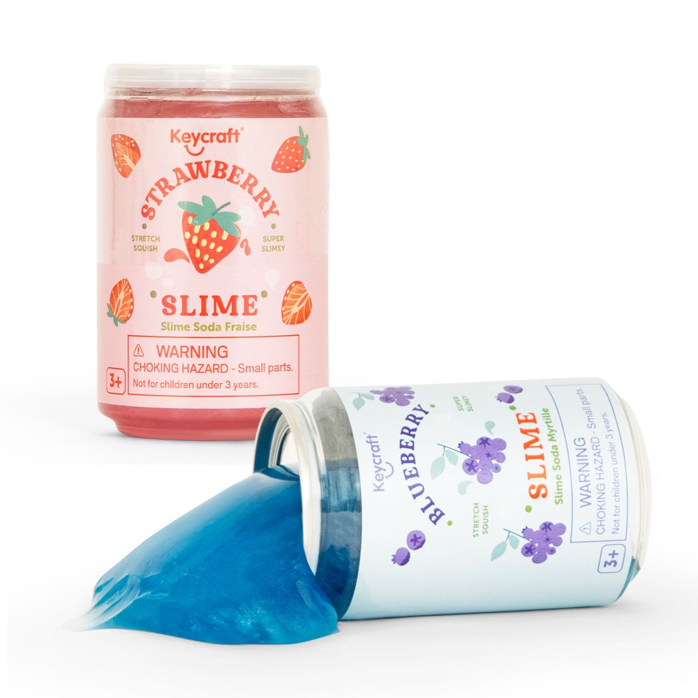 New - Soda Slime Cans