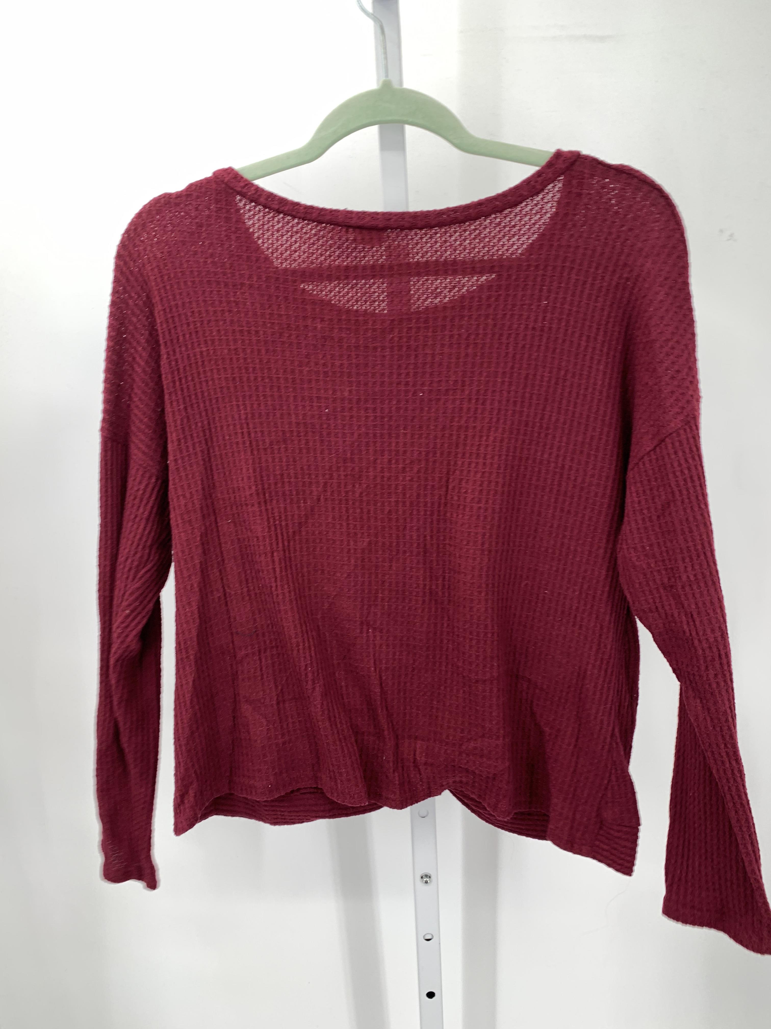 Paper Crane Size Large Juniors Long Sleeve Shirt