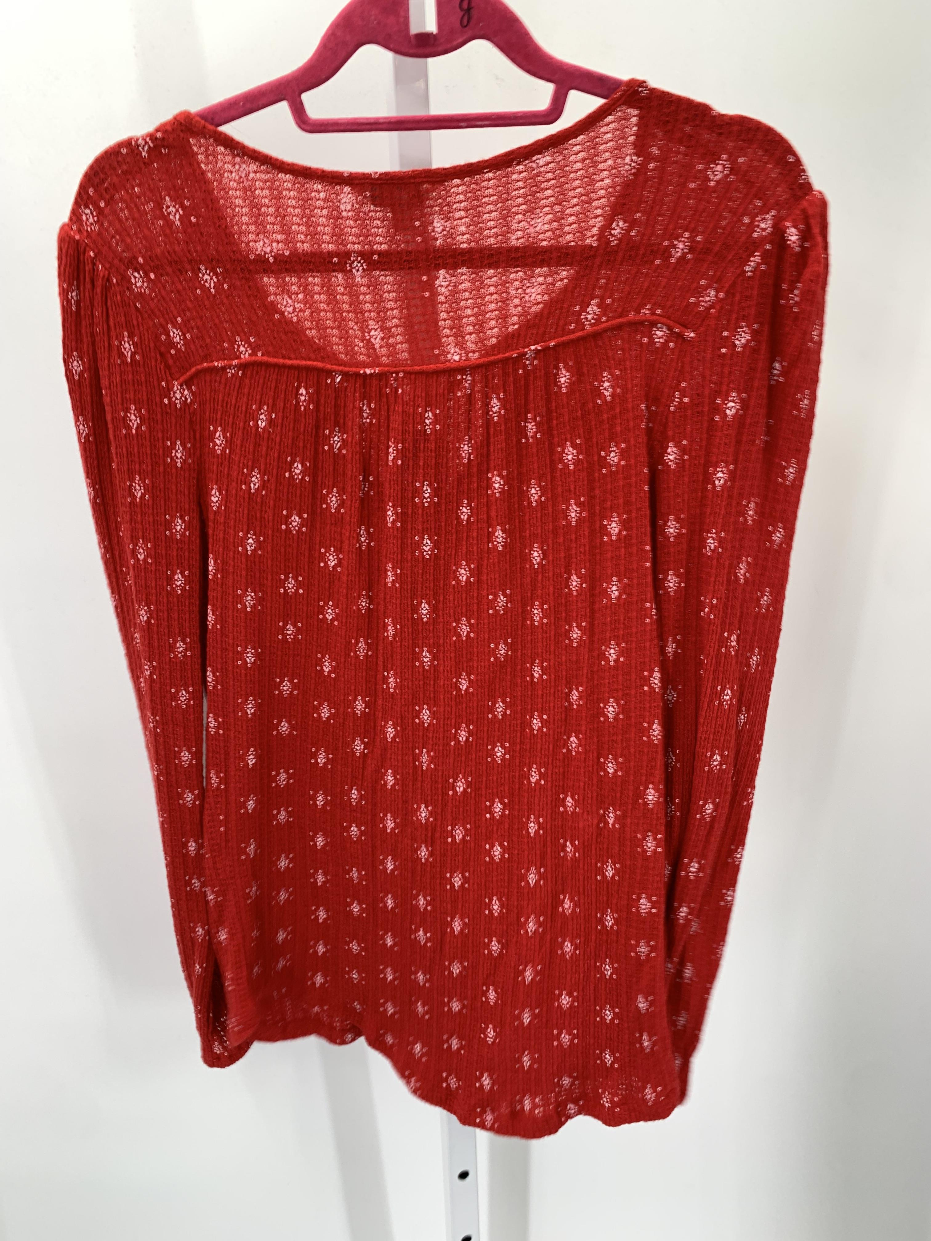 Lucky Brand Size Small Misses Long Sleeve Shirt