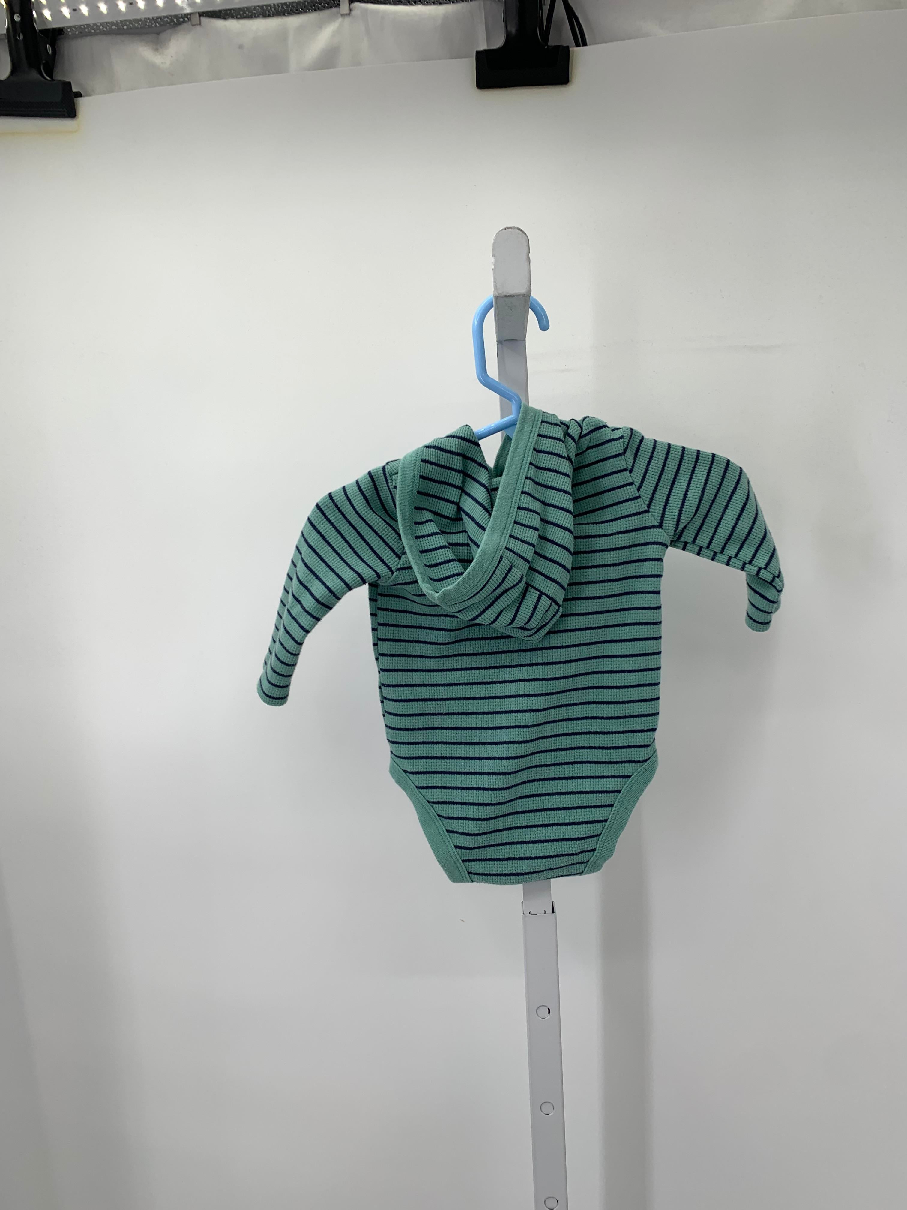 NAVY STRIPES HOODED