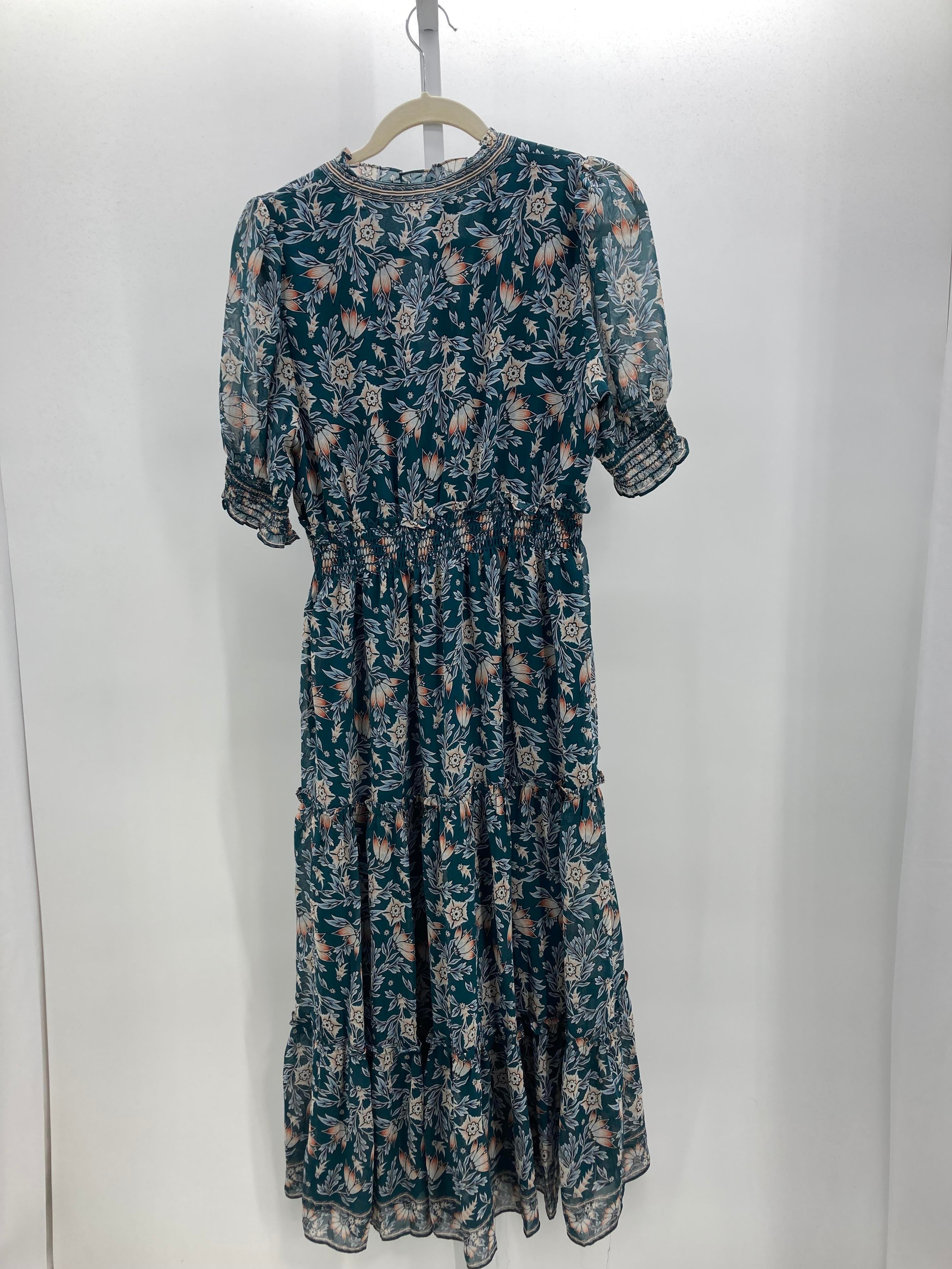 Max Studio Size Large Misses Short Sleeve Dress