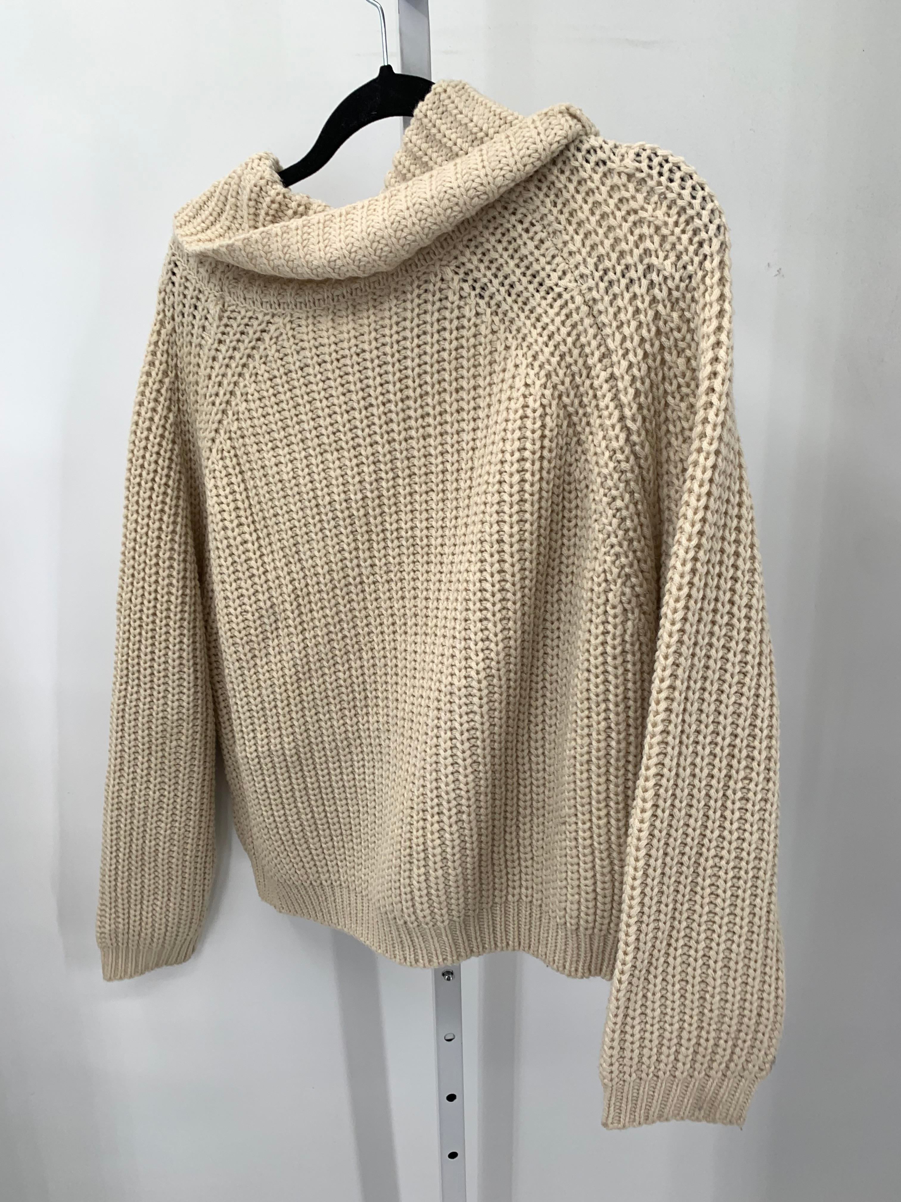 Size Large Juniors Long Sleeve Sweater