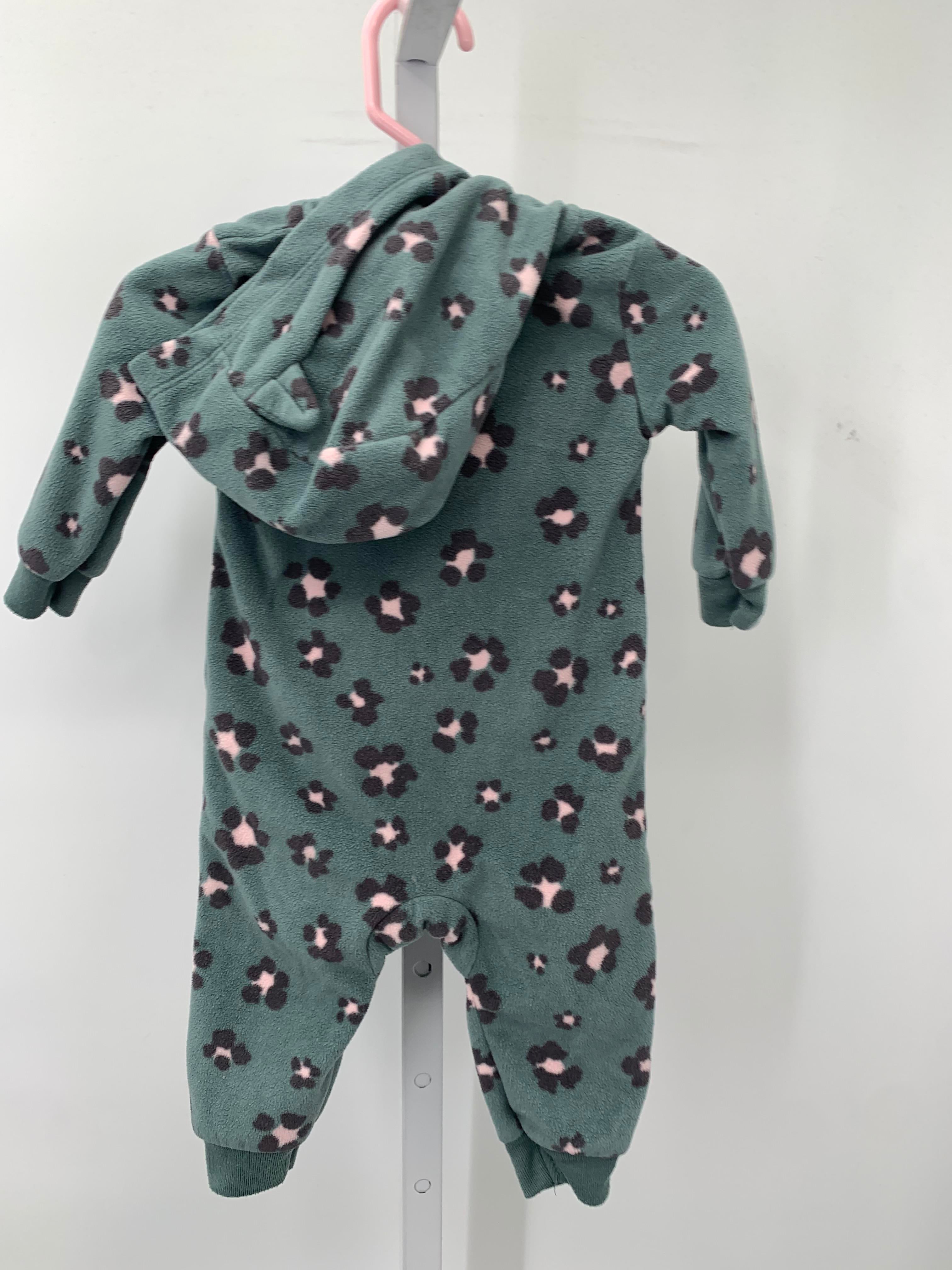 Carters Size 6 Months Girls Long Slv. Romper
