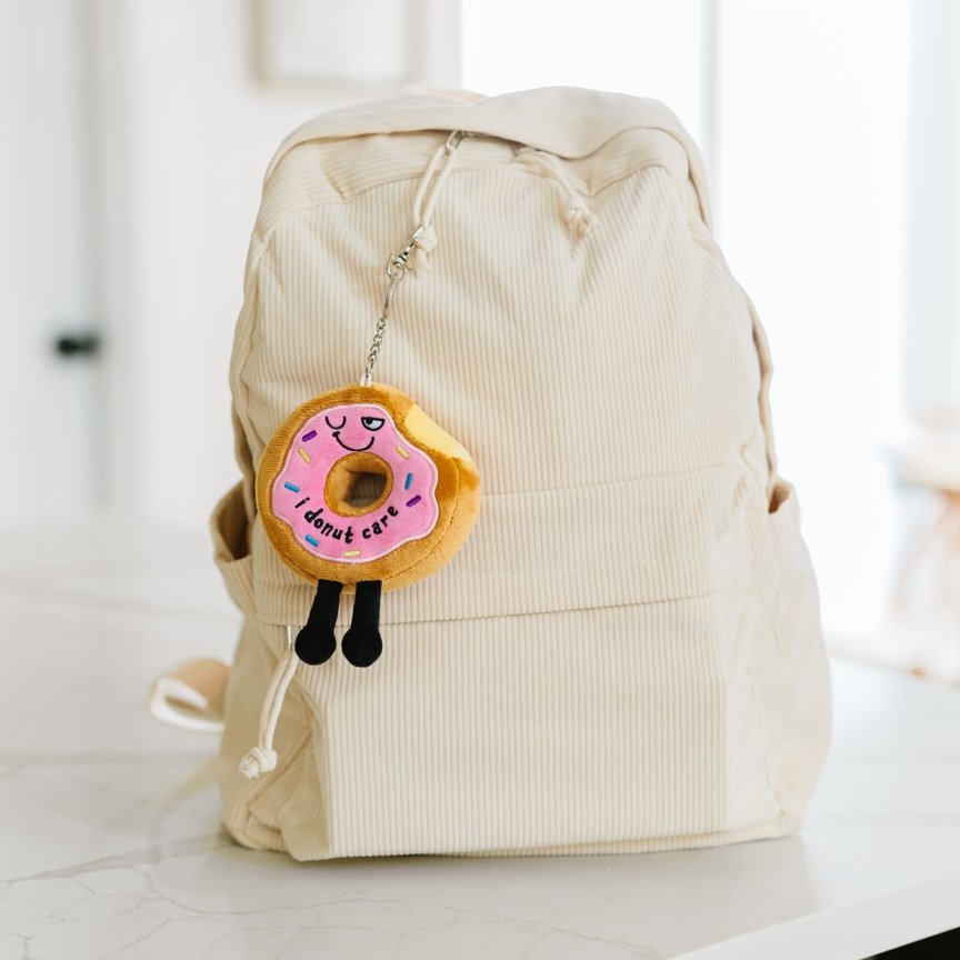 New New Plush Donut Cute Bag Charm