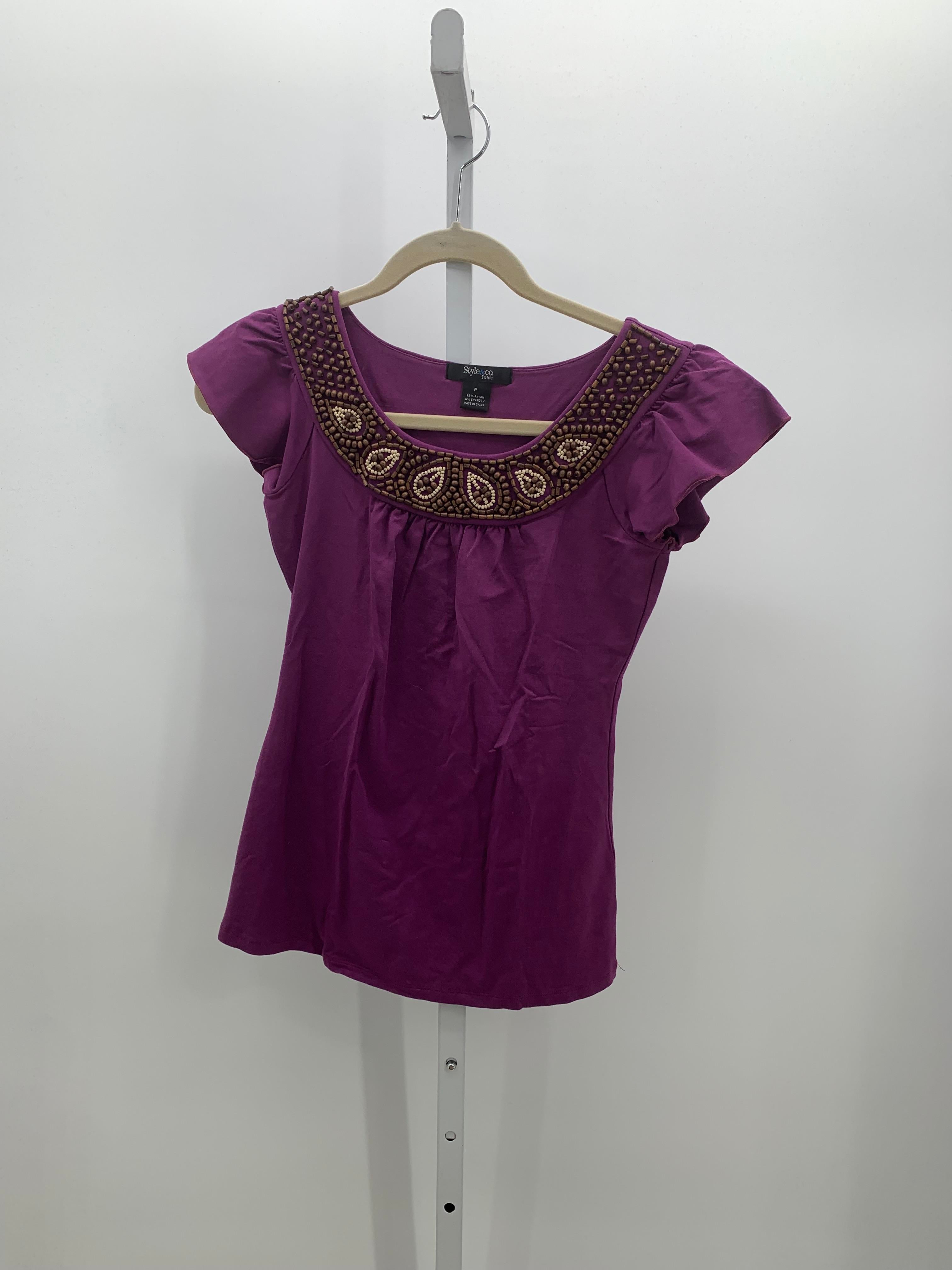 Style & Co. Size X Small Petite Petite Sleeveless Shirt