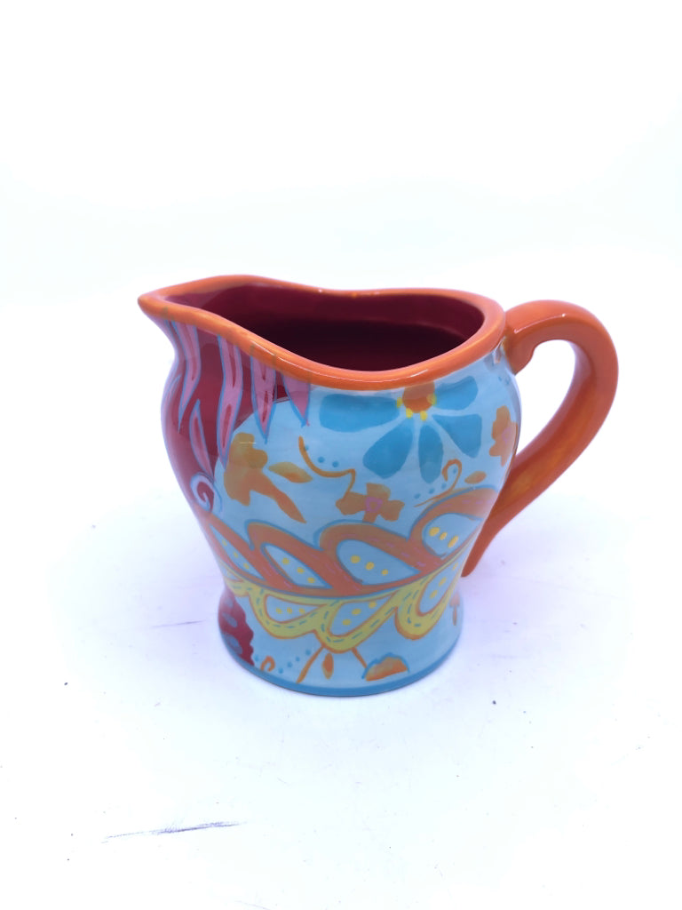 TRACY PORTER RED/ORANGE CREAMER.