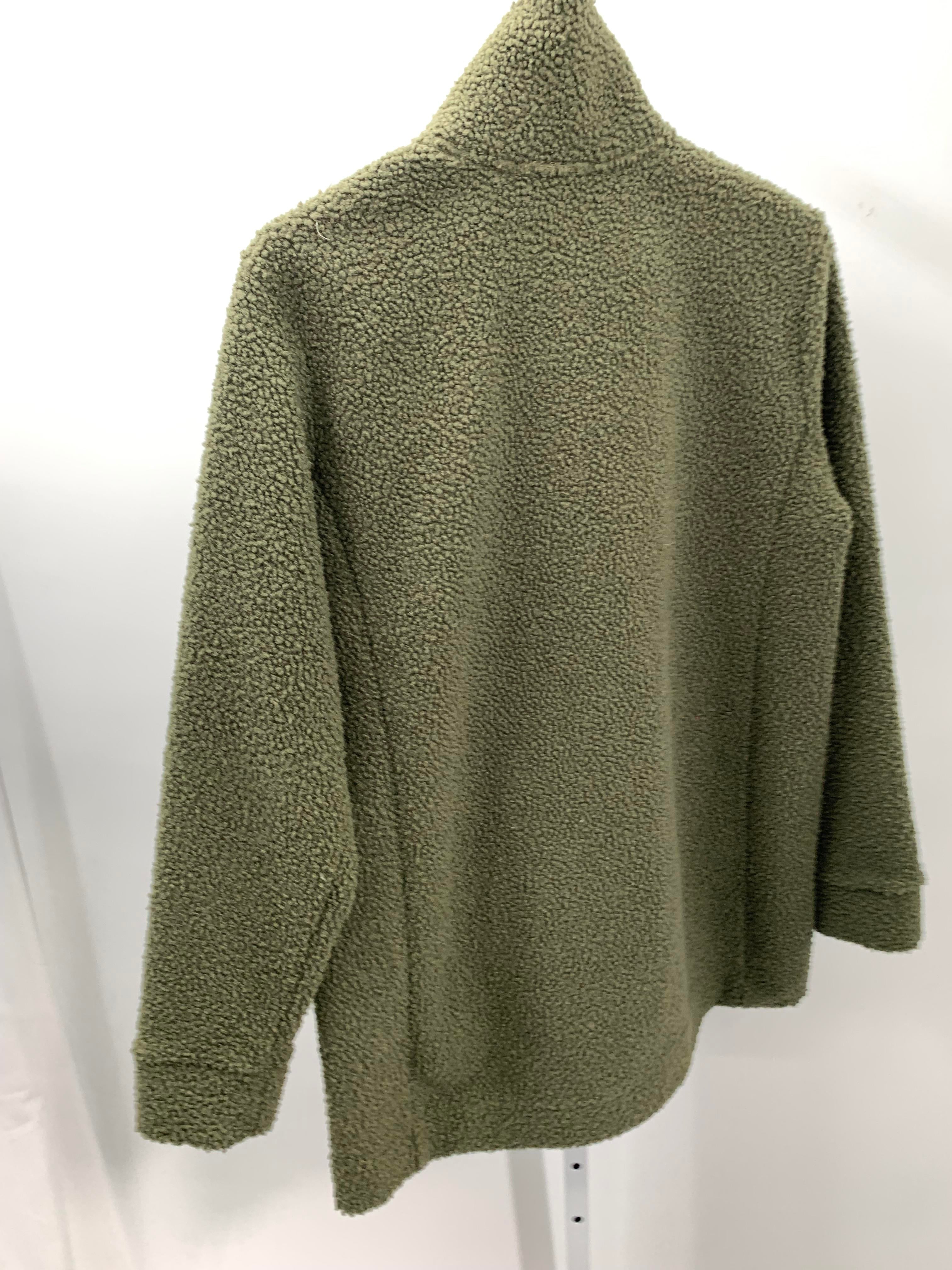 Lands End Size Medium Misses Fleece Jacket