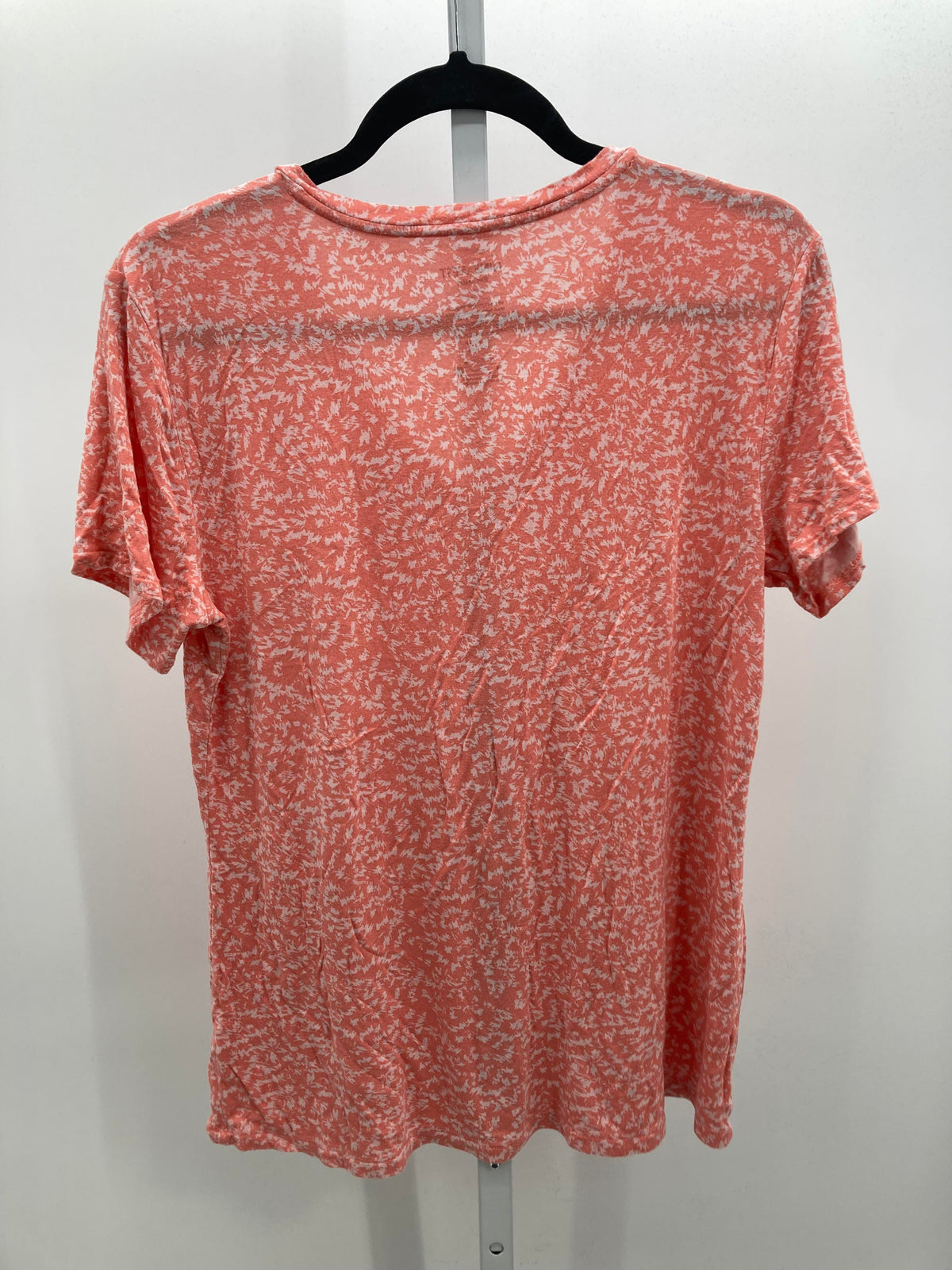 Nine West Size Large Misses Short Sleeve Shirt