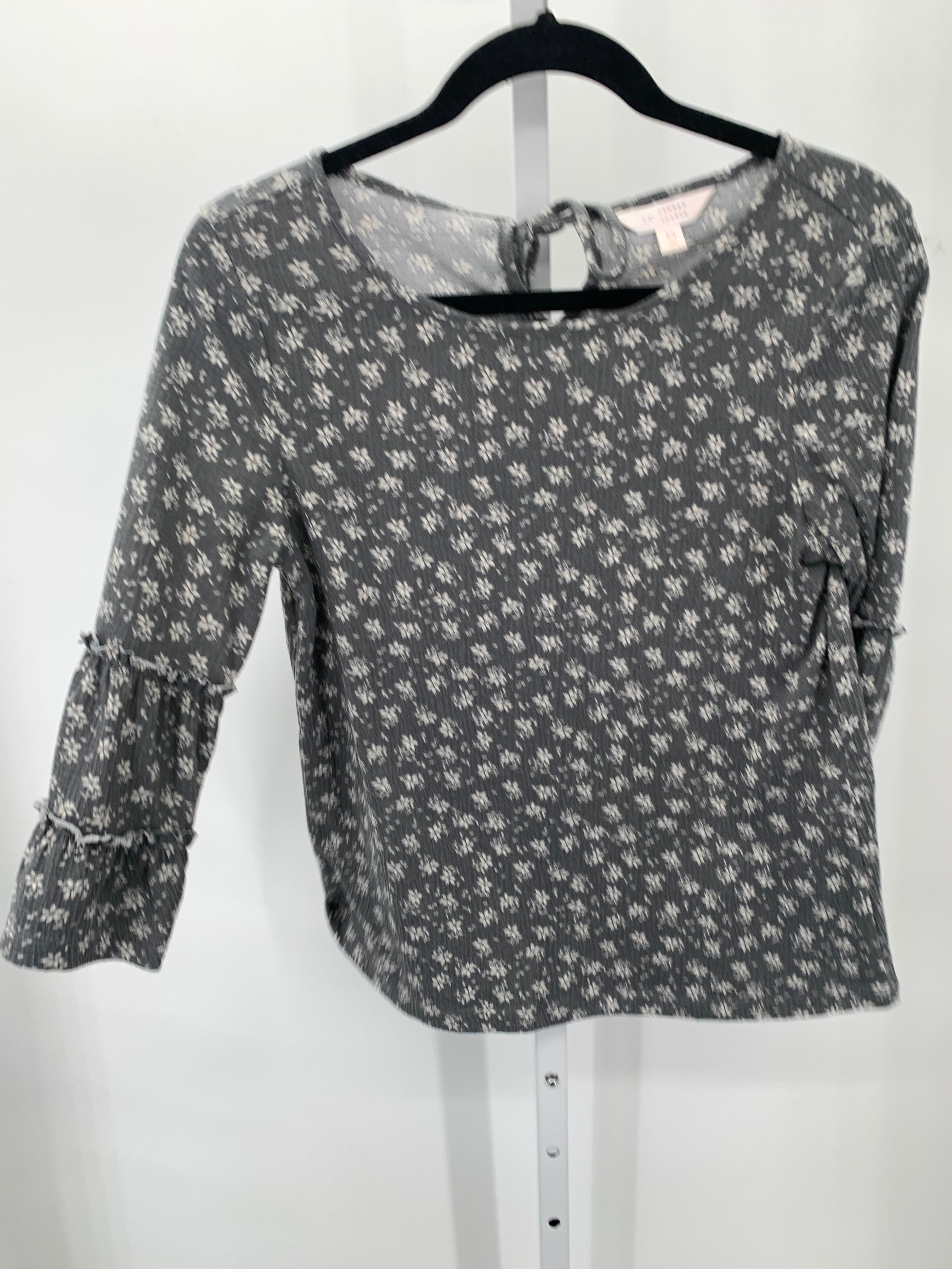 Lauren Conrad Size X Small Misses 3/4 Sleeve Shirt