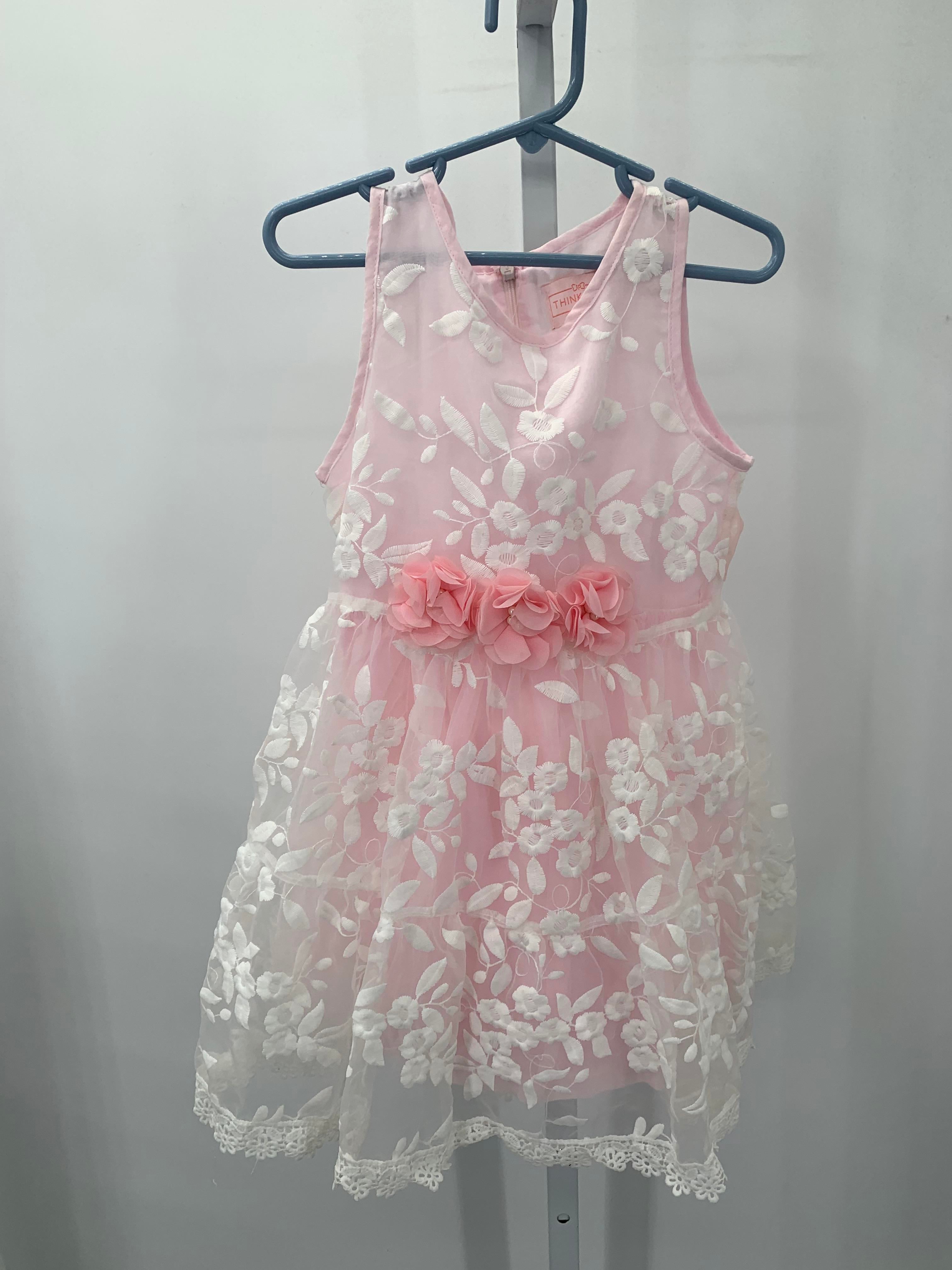 Size 4 Girls Sleeveless Dress