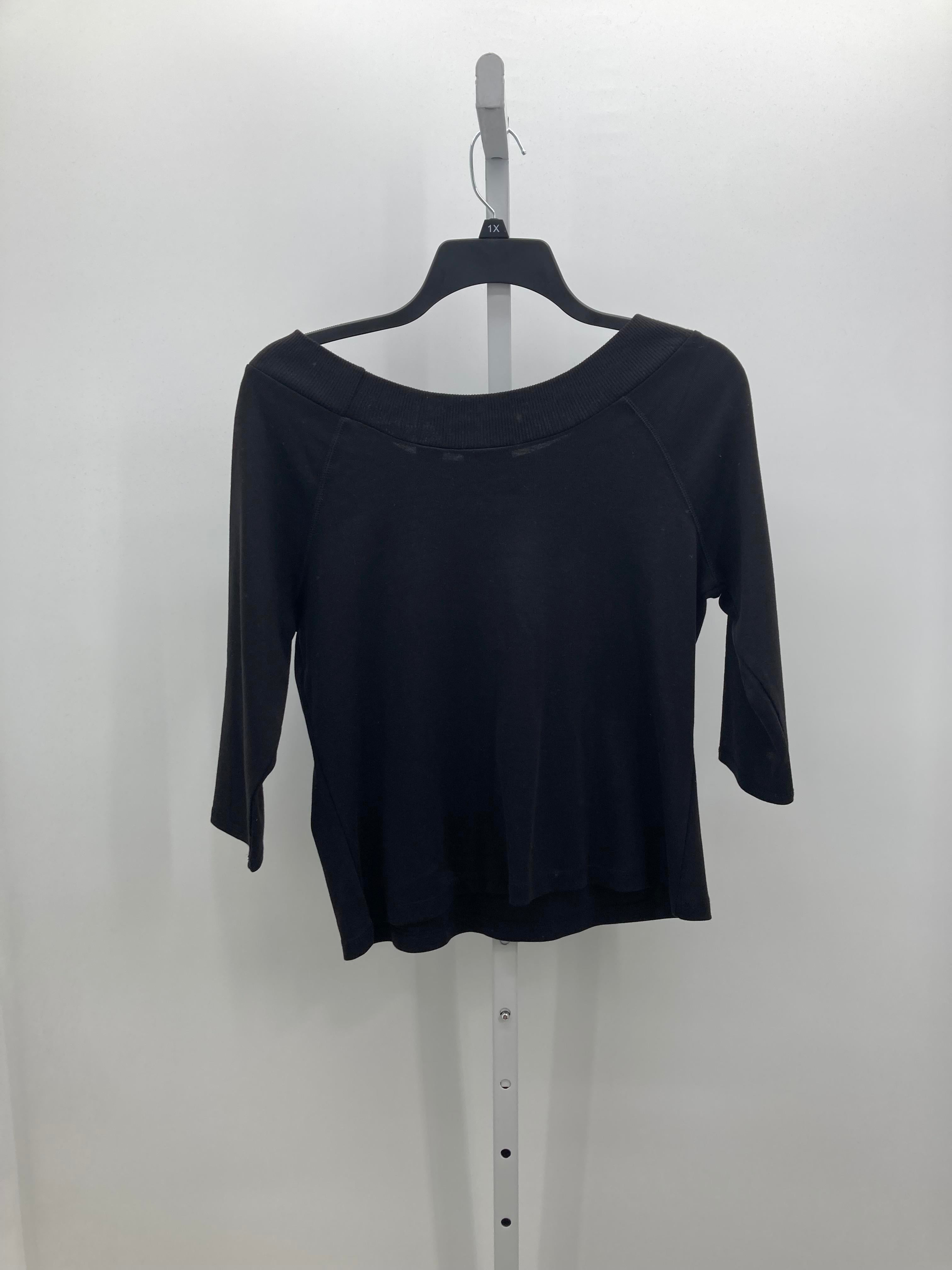 Covington Size Extra Large Misses 3/4 Sleeve Shirt