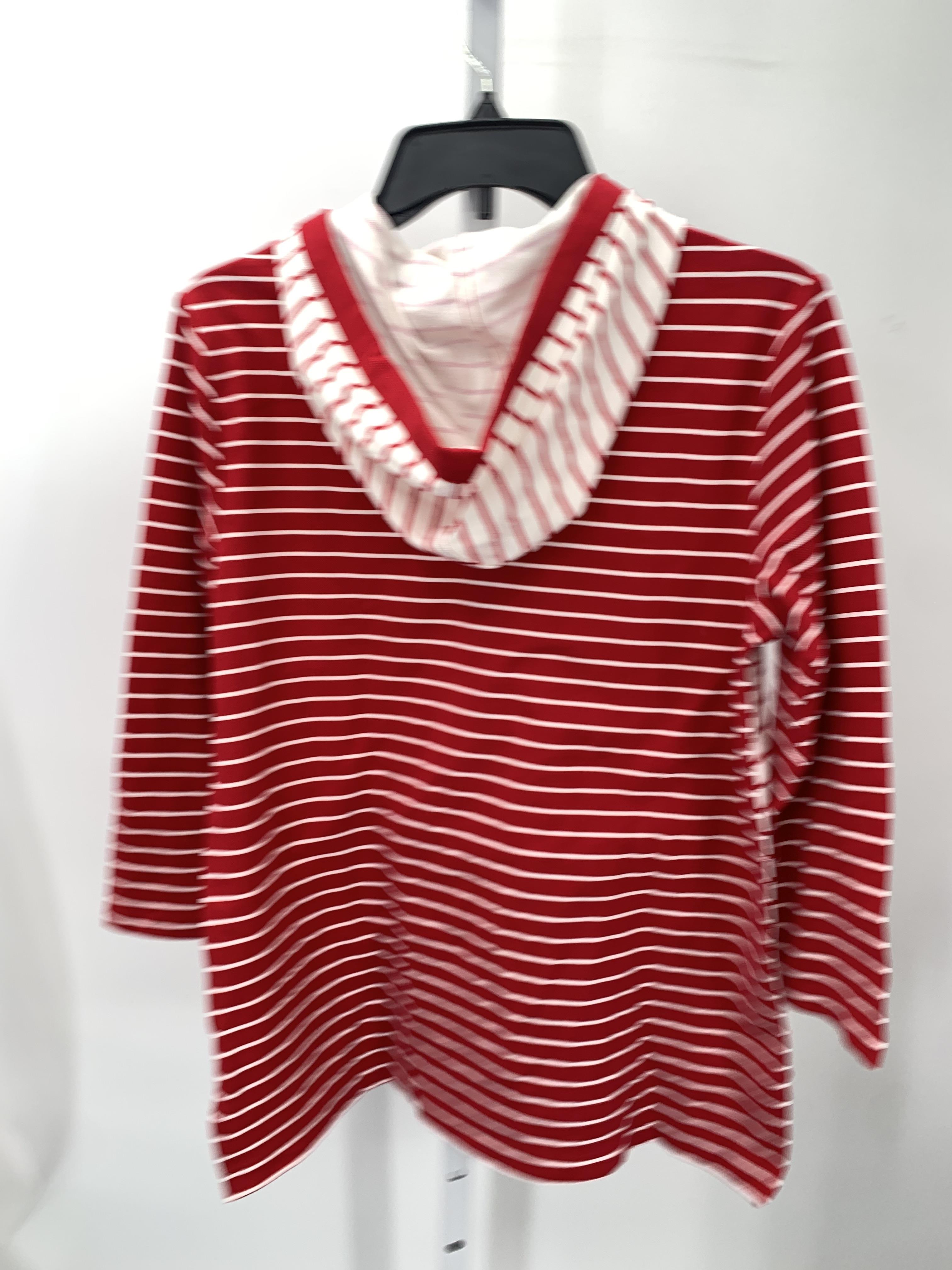 Lands End Size Small Misses 3/4 Sleeve Shirt