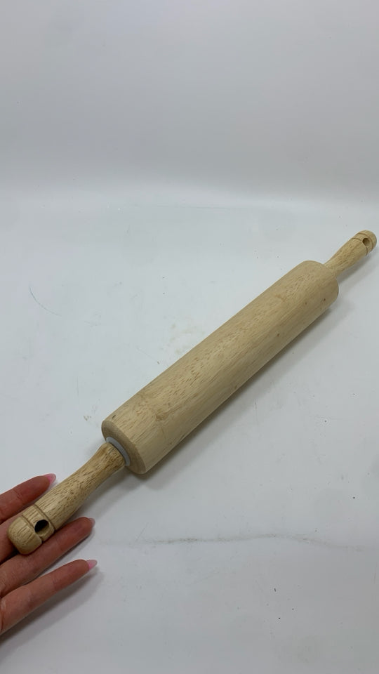 WOODEN ROLLING PIN.
