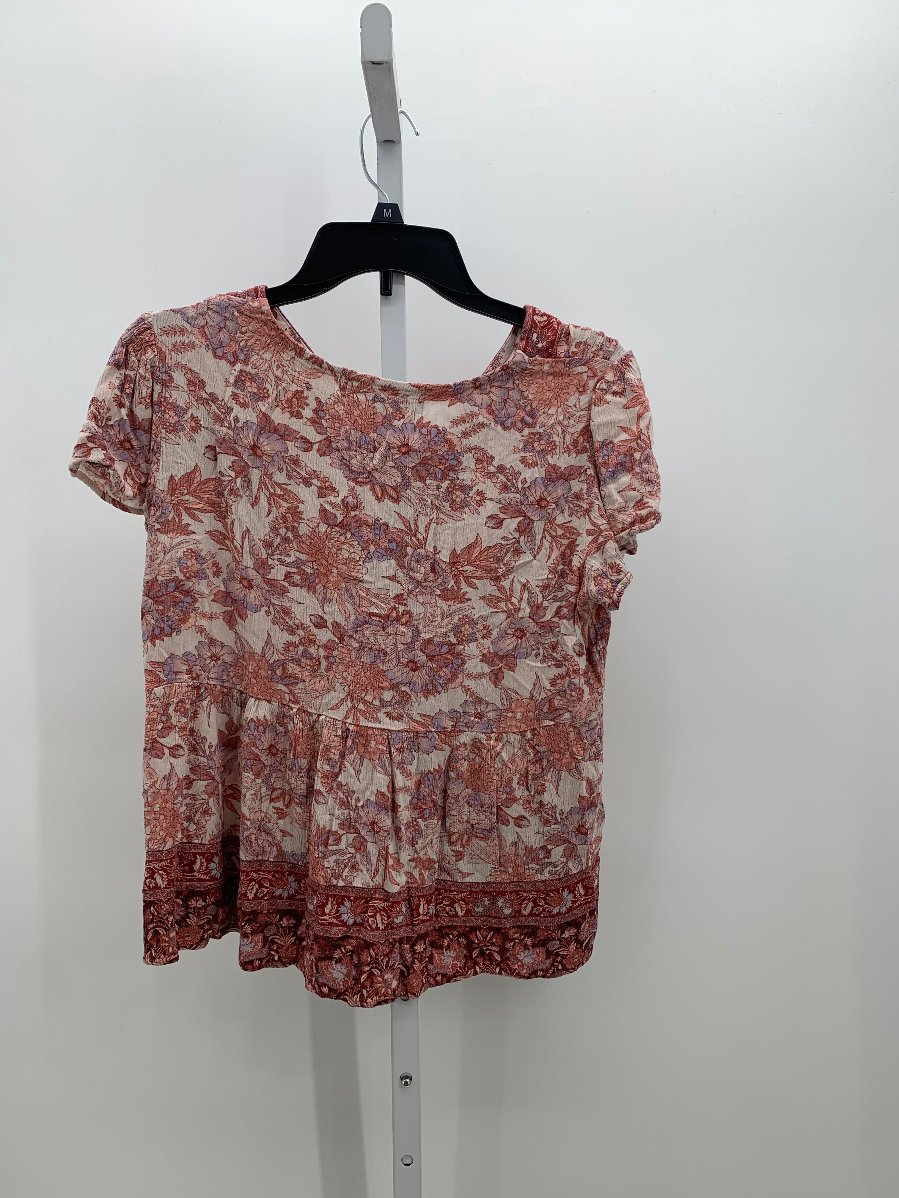 Berkley Jensen Size Medium Misses Short Sleeve Shirt