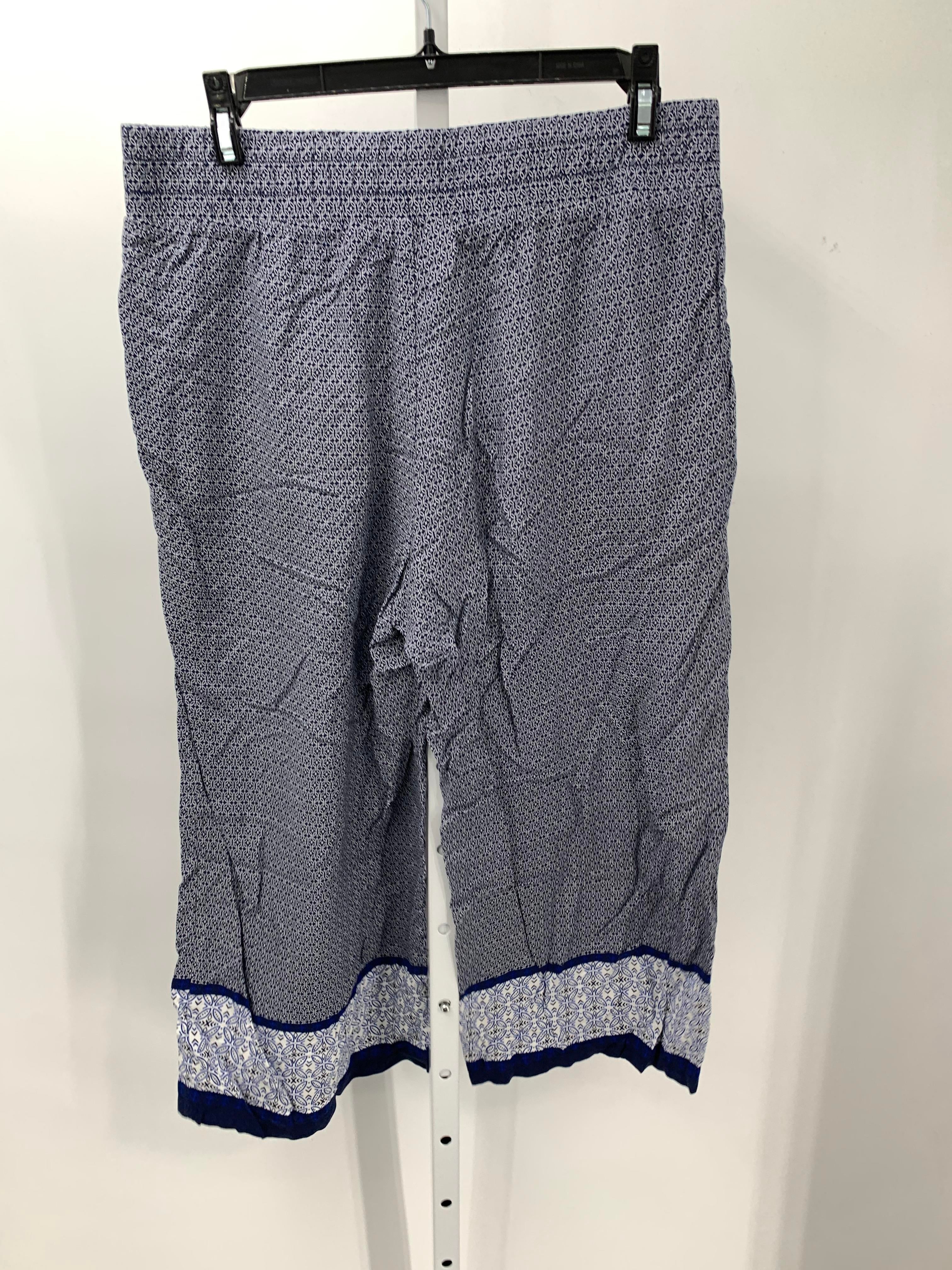 Dana Buchman Size Medium Misses Capri Pants