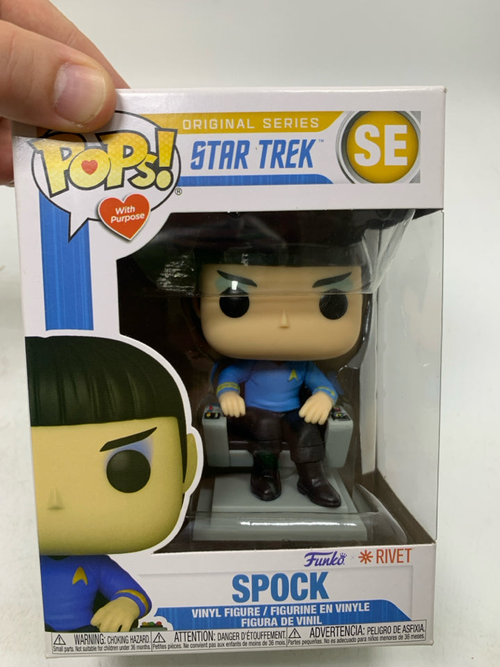 NIB FUNKO POP ORIGINAL SERIES STAR TREK SPOCK.