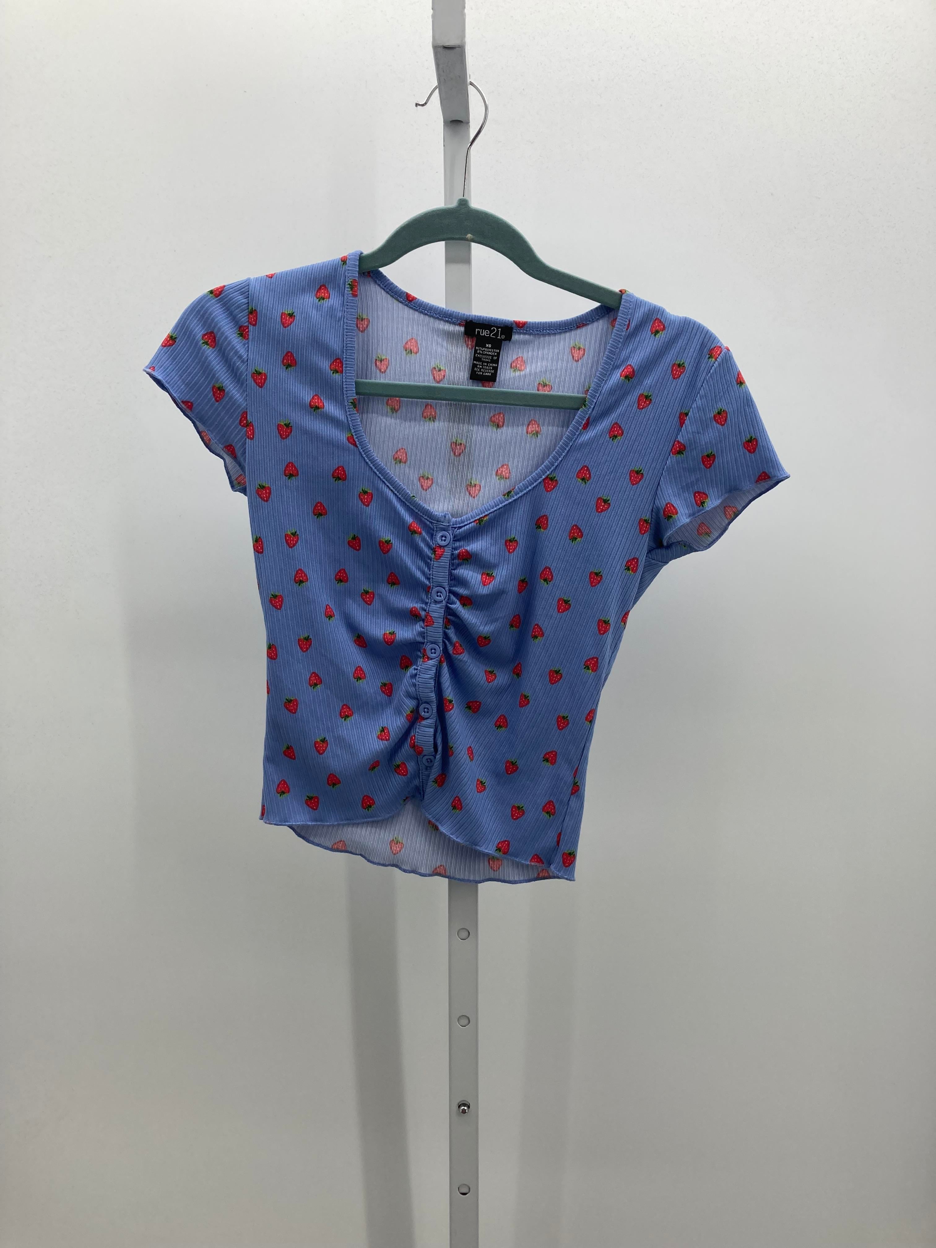 rue21 Size X Small Juniors Short Sleeve Shirt