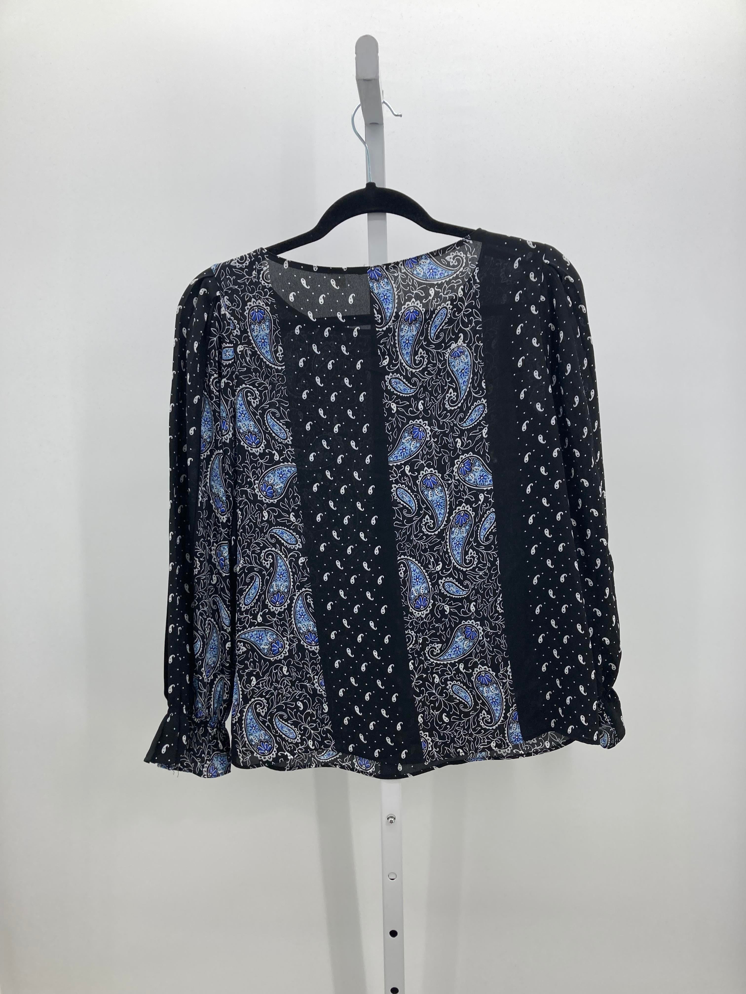 Tahari Size Small Misses Long Sleeve Shirt