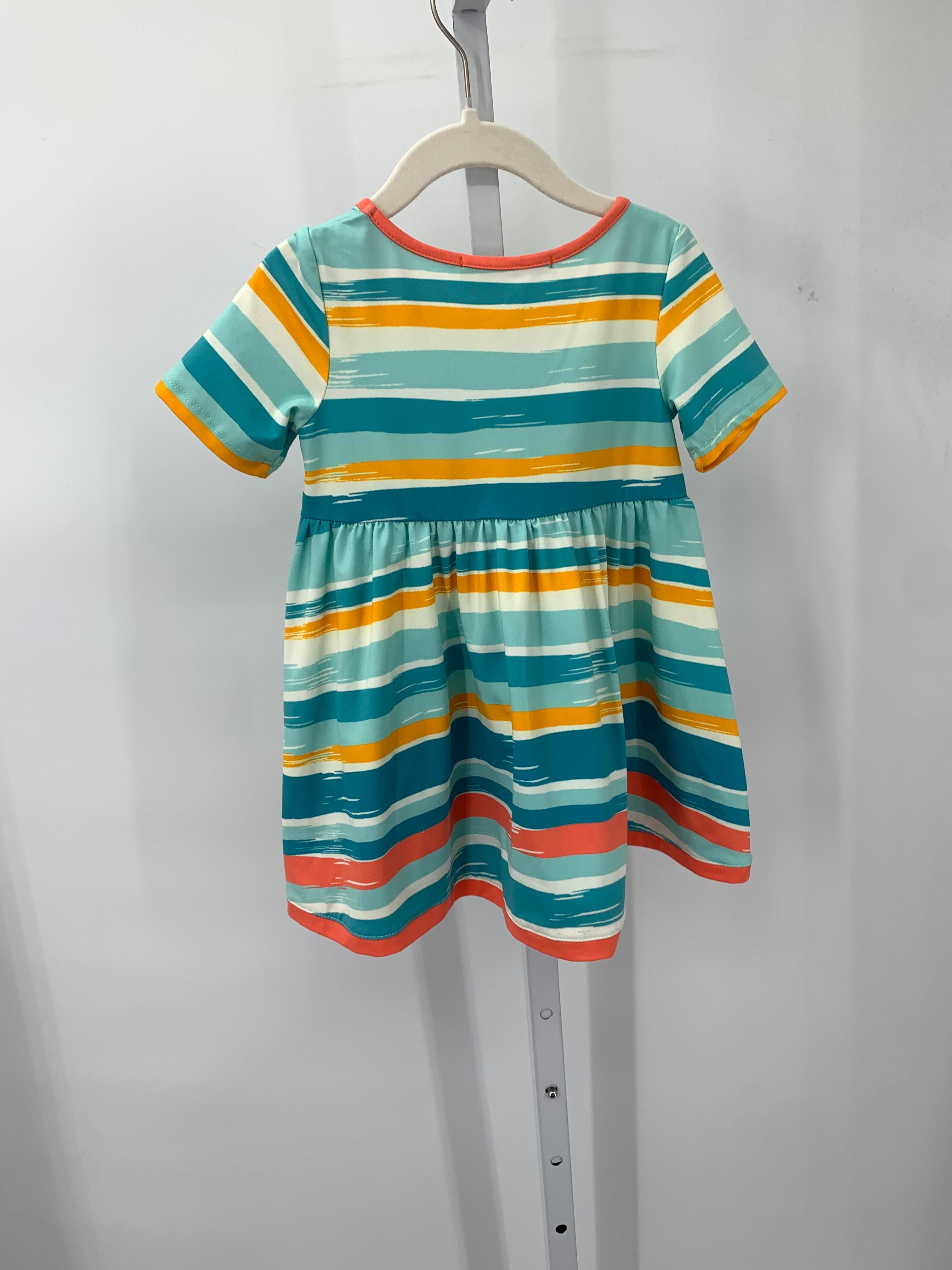 Size 2 Girls Short Sleeve Dress