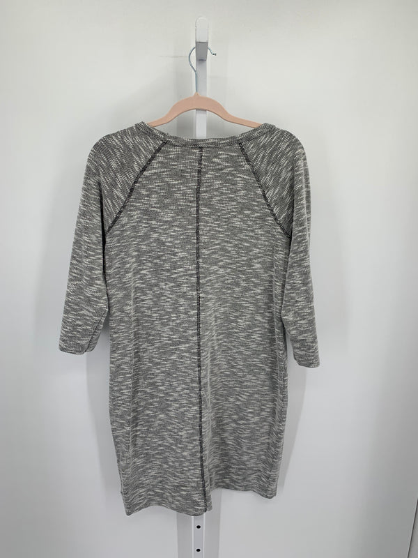 Merona Size Large Misses 3/4 Sleeve Dress