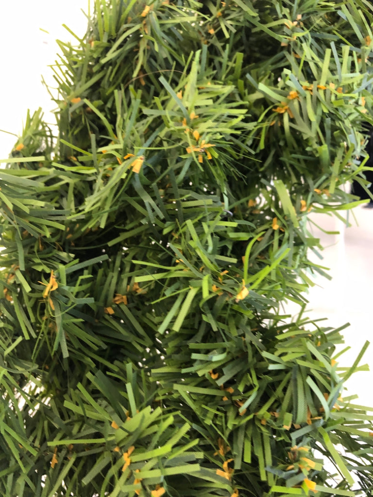 GREEN PINE WREATH.