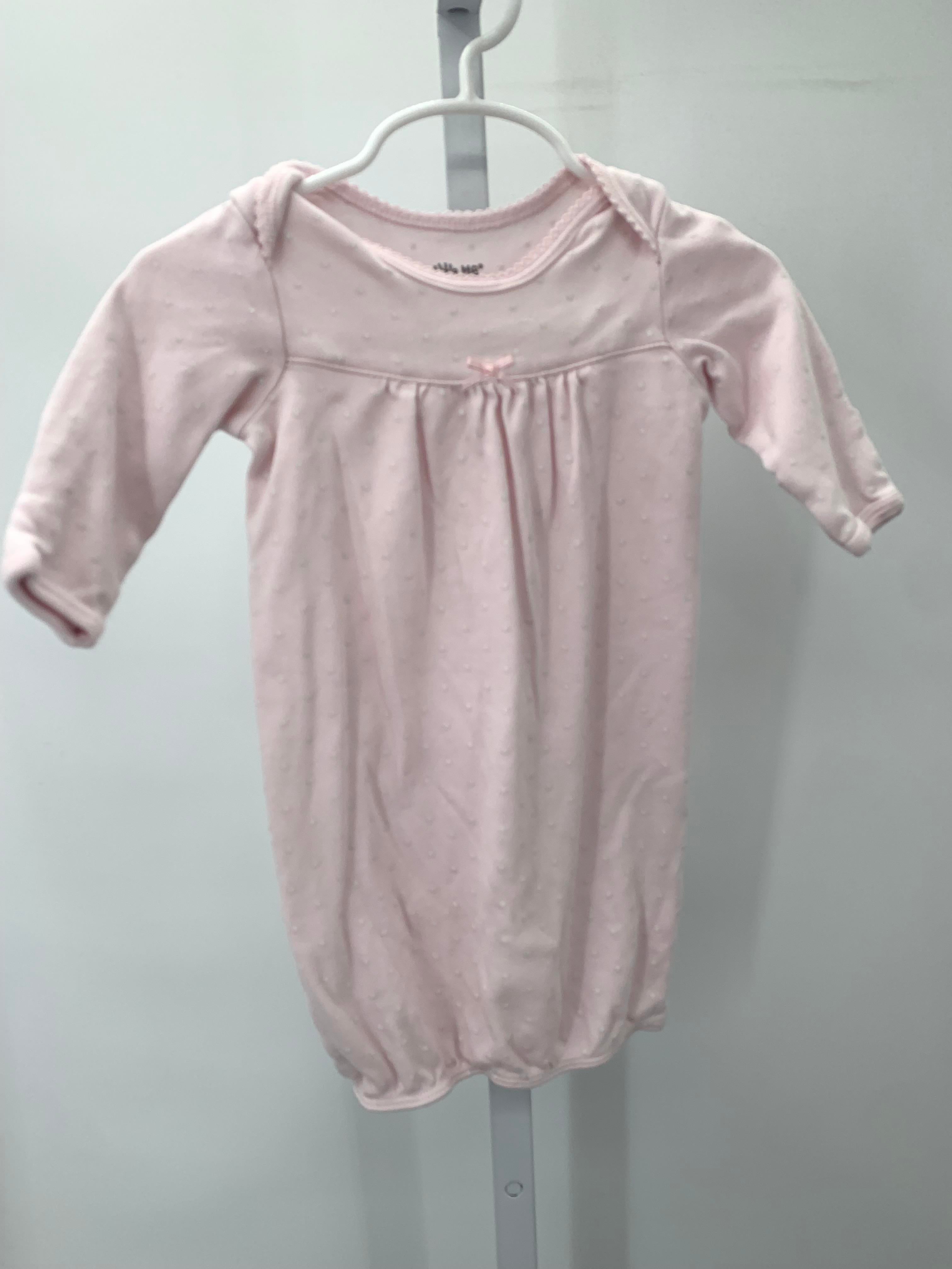 Little Me Size 0-3 months Girls Gown Sleeper
