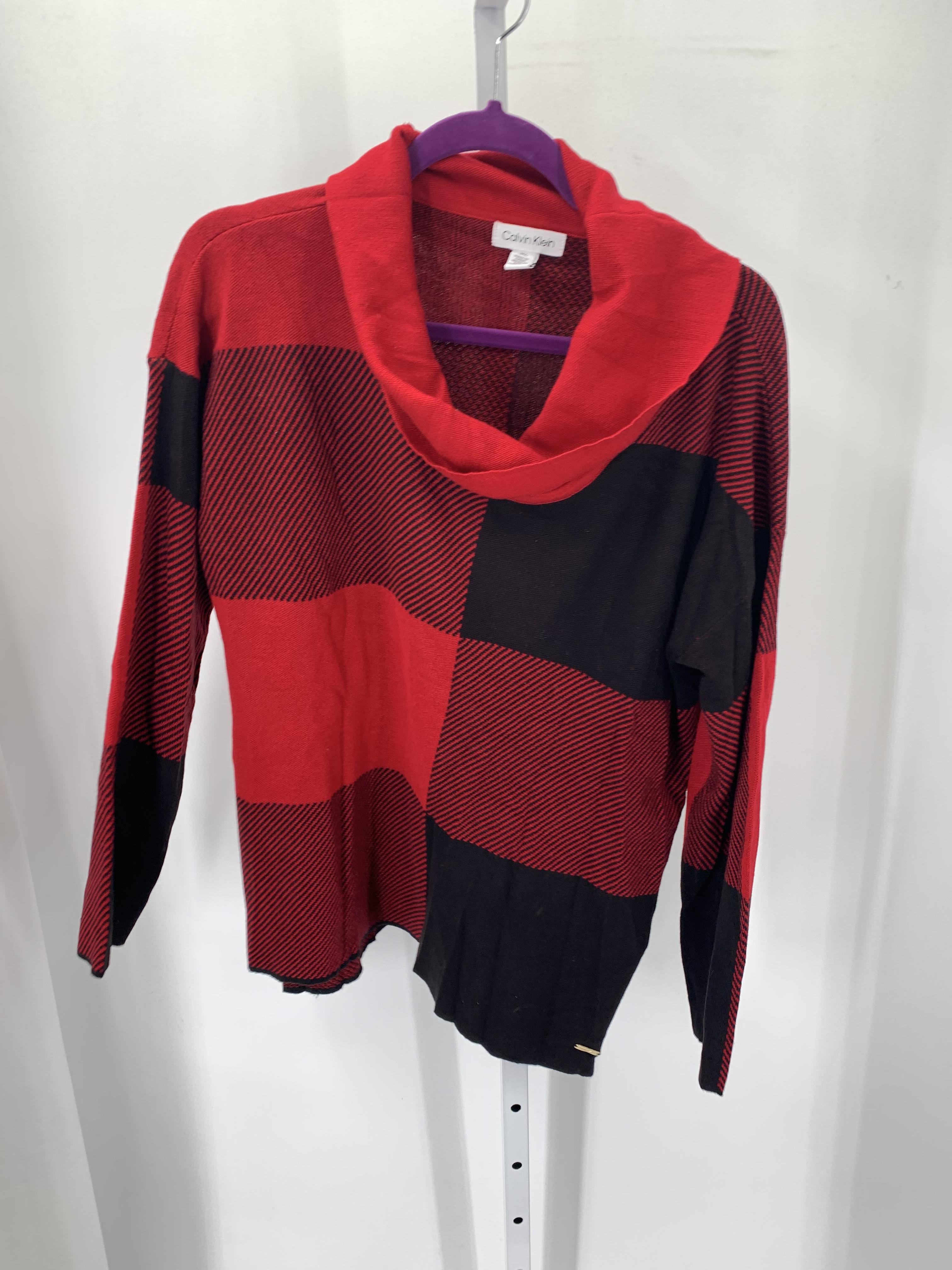 Calvin Klein Size Medium Misses Long Slv Sweater